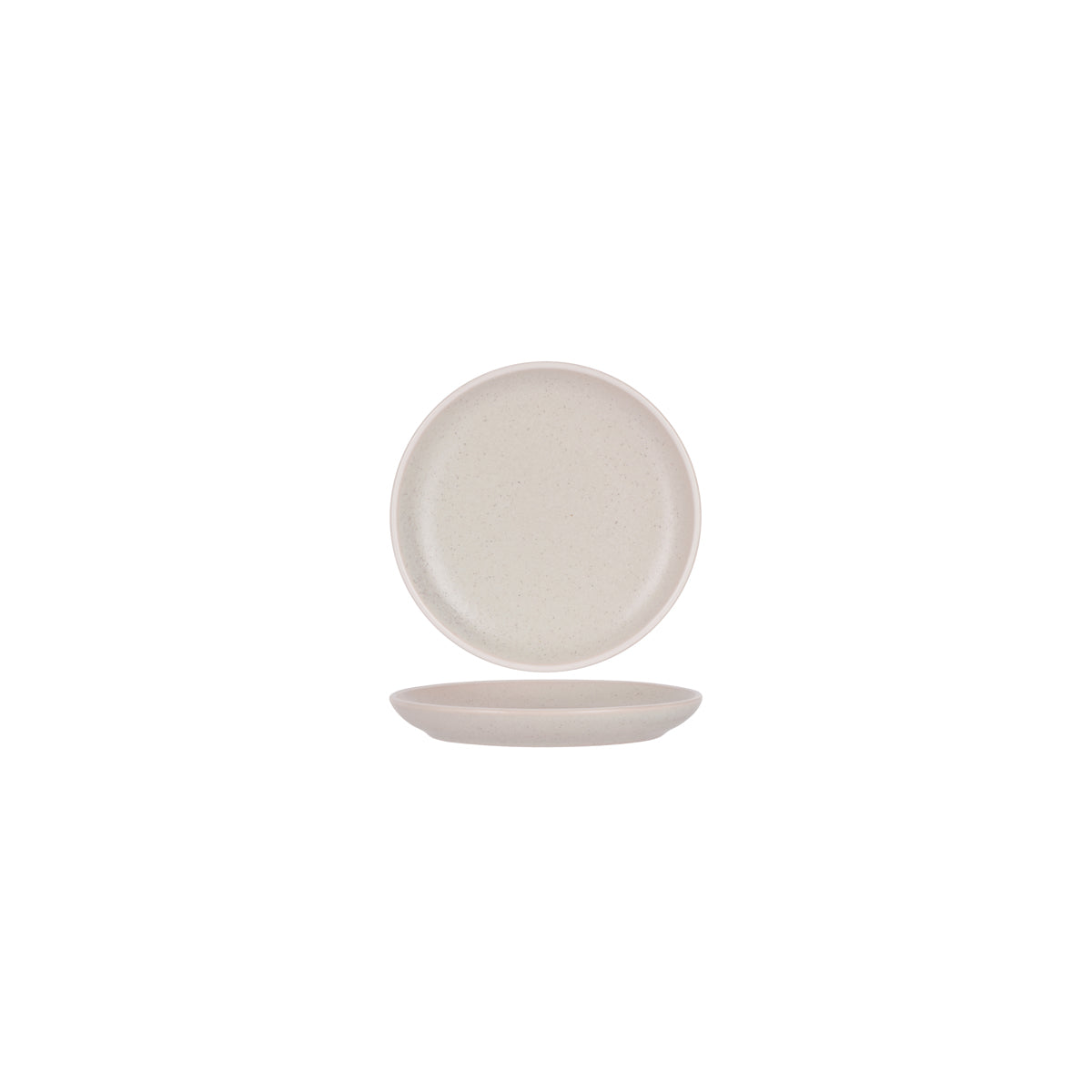 908207 Tablekraft Urban Sand Coupe Plate 160mm Tomkin Australia Hospitality Supplies