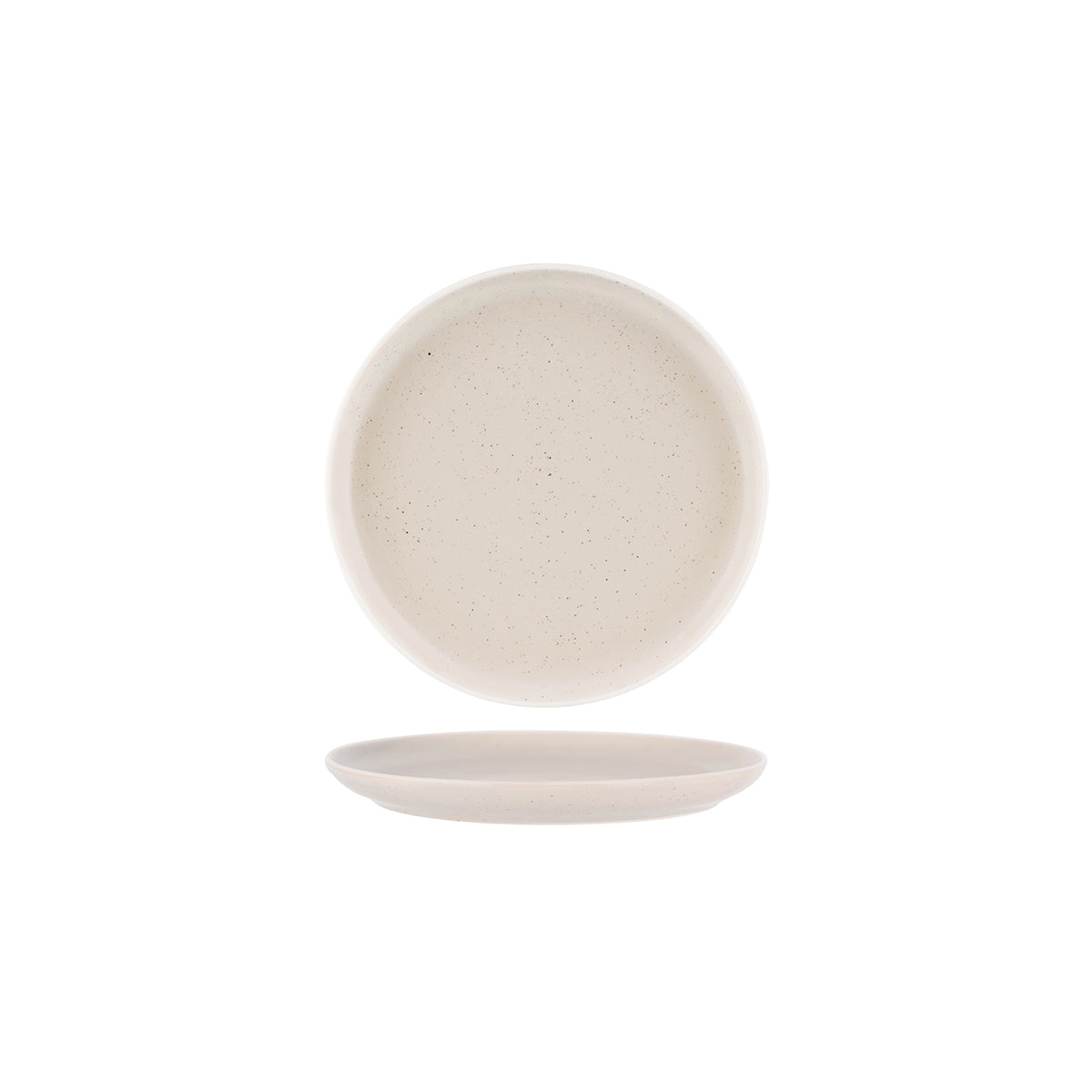 908208 Tablekraft Urban Sand Coupe Plate 203mm Tomkin Australia Hospitality Supplies