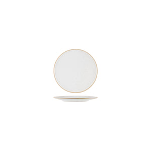 Soho White Pebble Round Plate 160mm