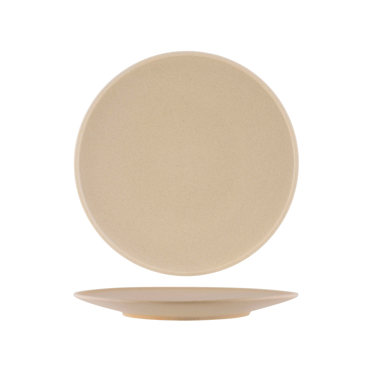 908832 Tablekraft Soho Stone Round Plate 290mm Tomkin Australia Hospitality Supplies