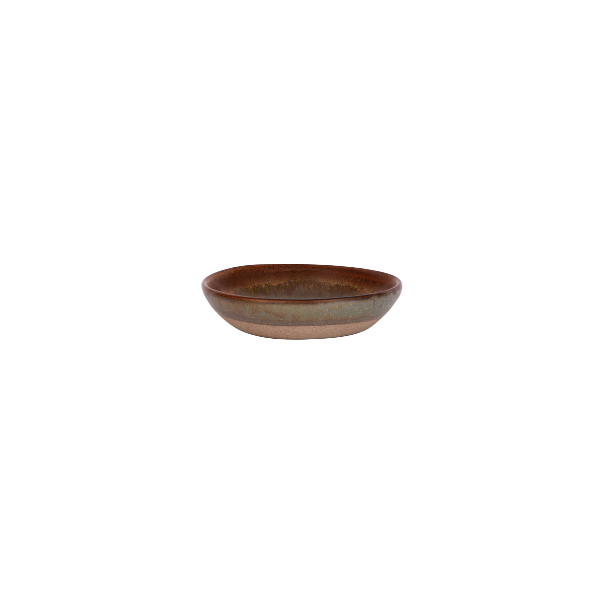 908927 Tablekraft Soho Round Coupe Dish Burnt Sienna 103x95x25mm Tomkin Australia Hospitality Supplies