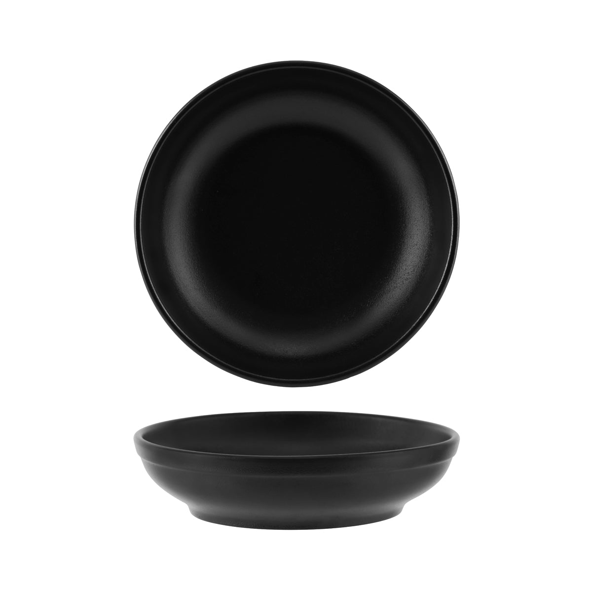 909550 Tablekraft Black Flared Bowl 230mm Tomkin Australia Hospitality Supplies