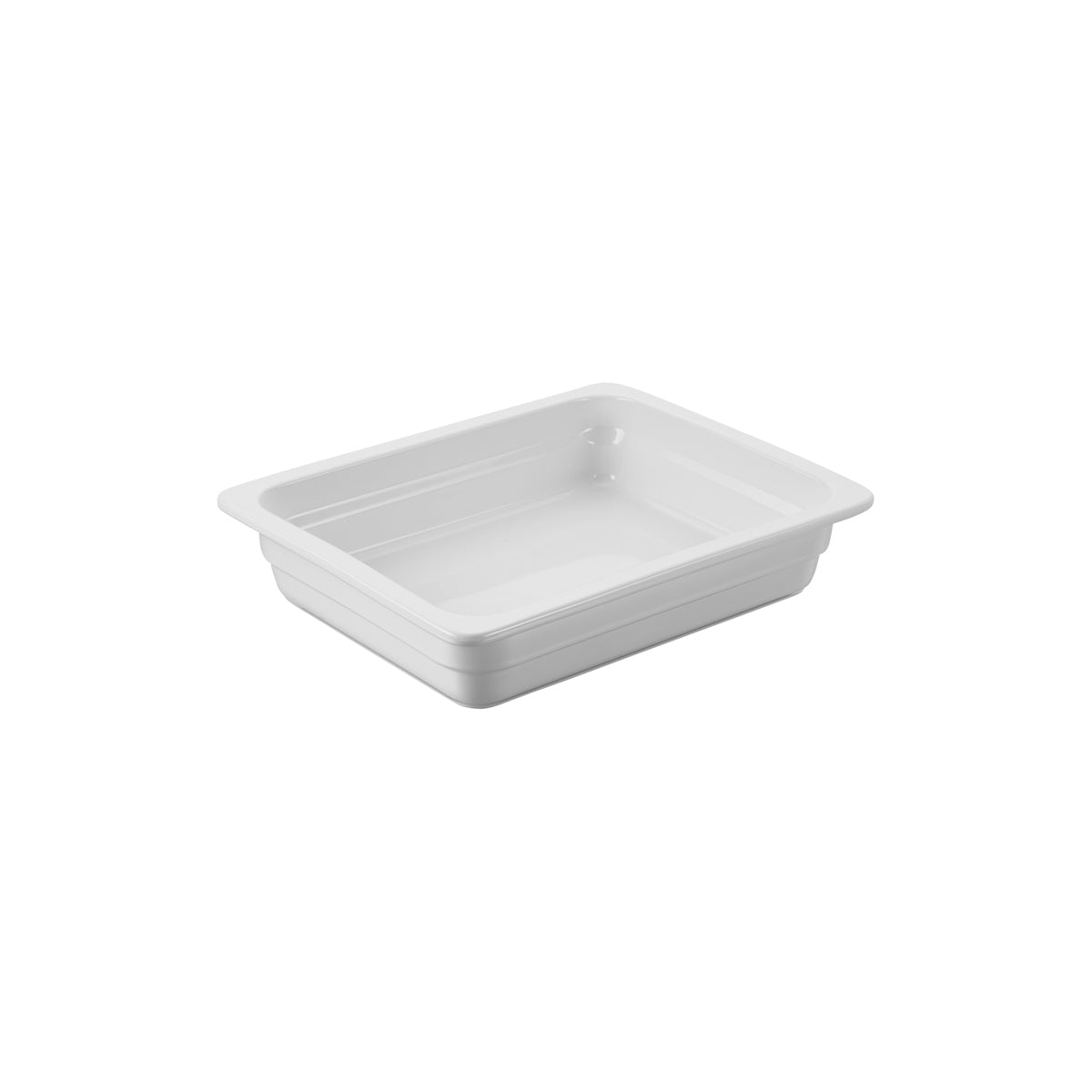 93212 Chef Inox Porcelain Gastronorm Dish 1/2 Size 325x265x65mm Tomkin Australia Hospitality Supplies