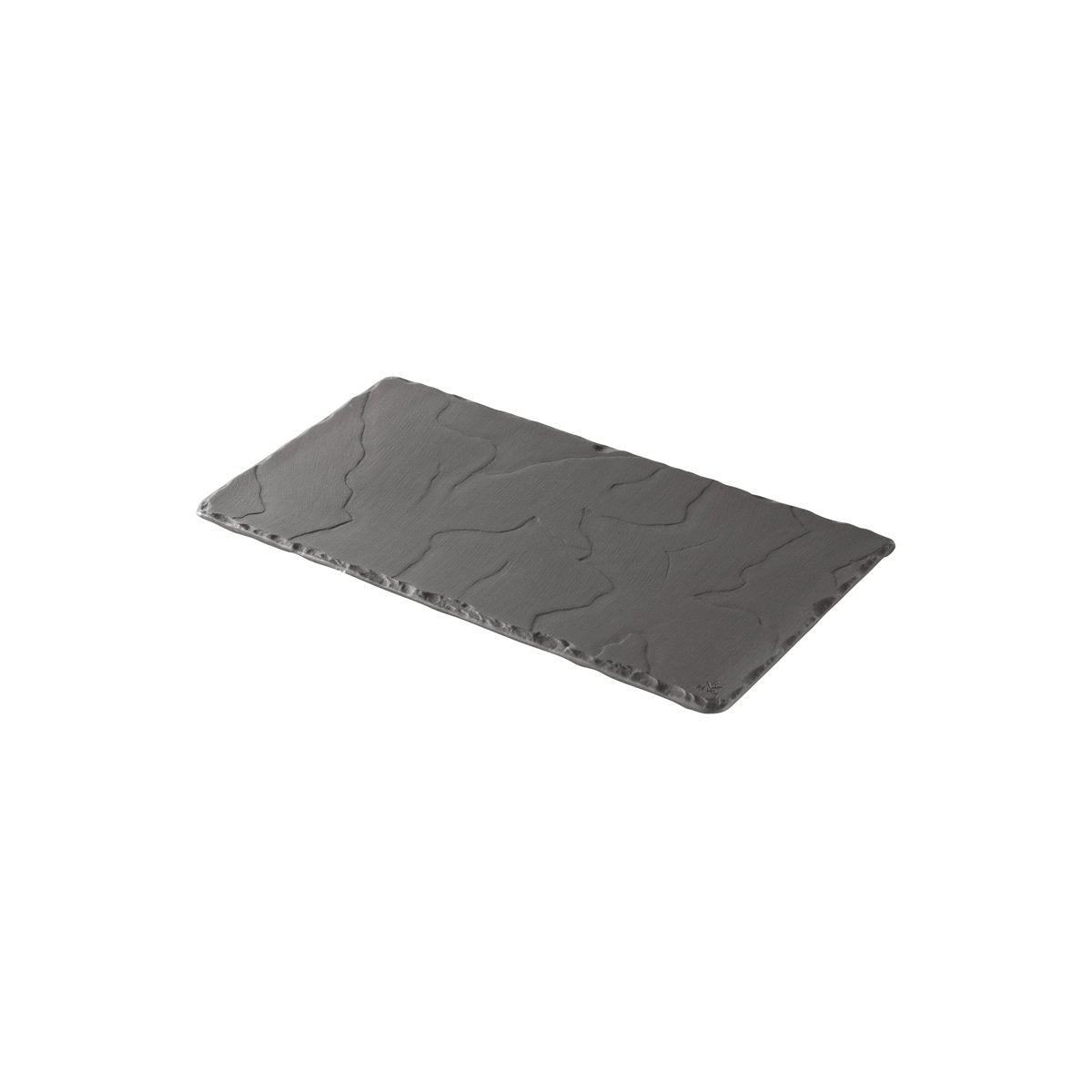93712 Revol Basalt Rectangular Tray 300x160mm Tomkin Australia Hospitality Supplies
