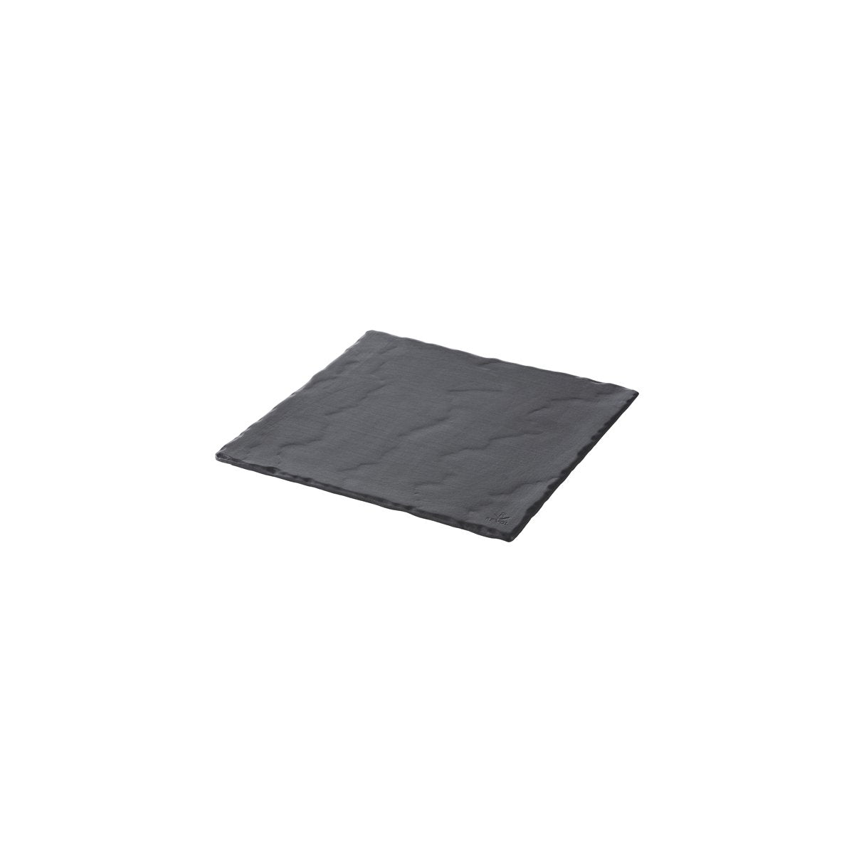 93717 Revol Basalt Square Plate 200x200mm Tomkin Australia Hospitality Supplies