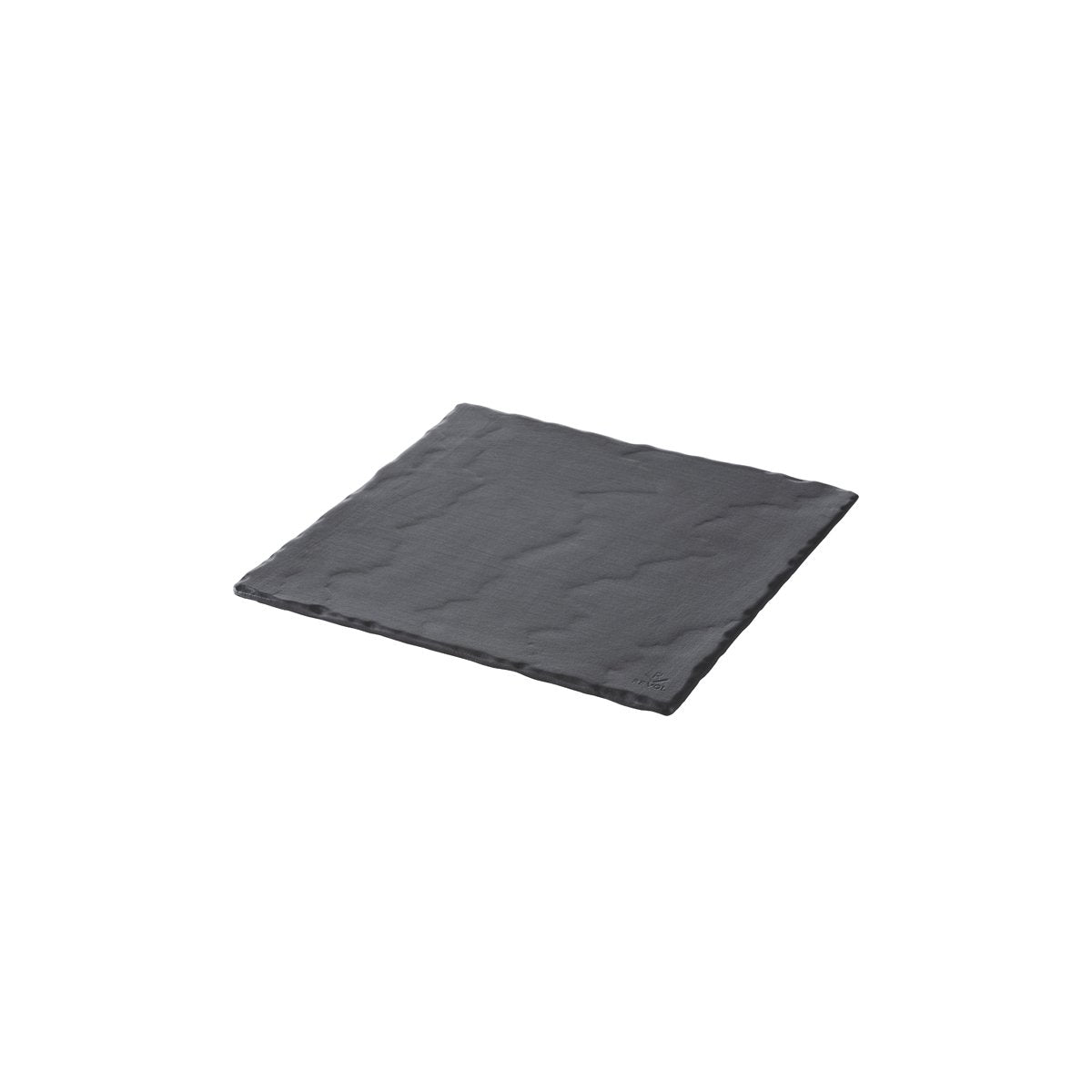 93720 Revol Basalt Square Plate 250x250mm Tomkin Australia Hospitality Supplies