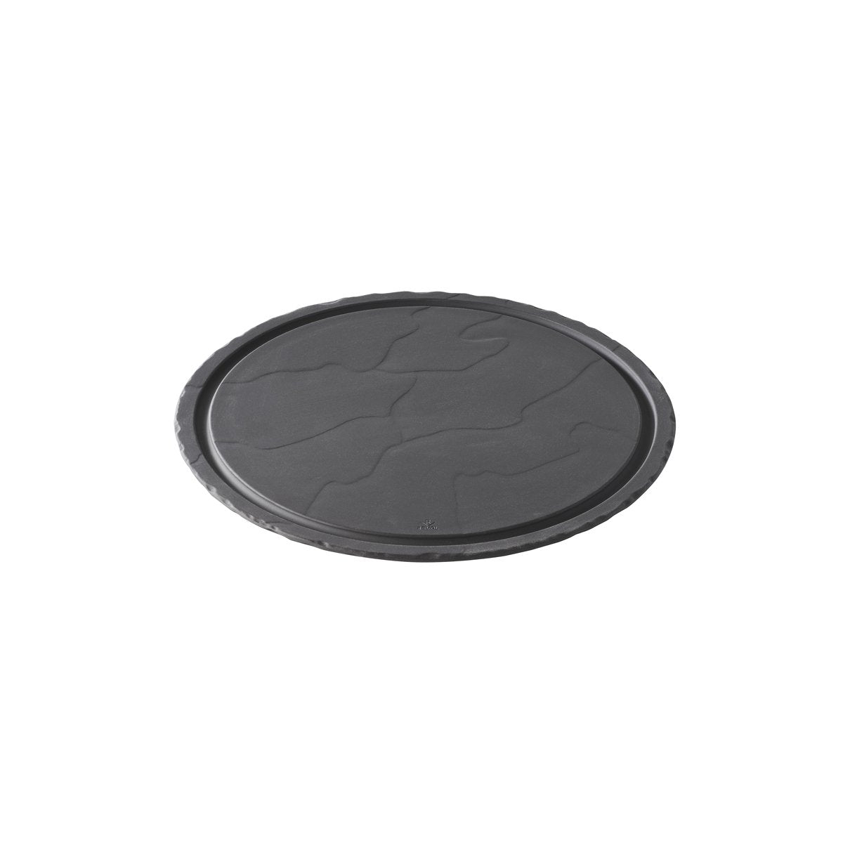 93724 Revol Basalt Round Steak Plate 300mm Tomkin Australia Hospitality Supplies