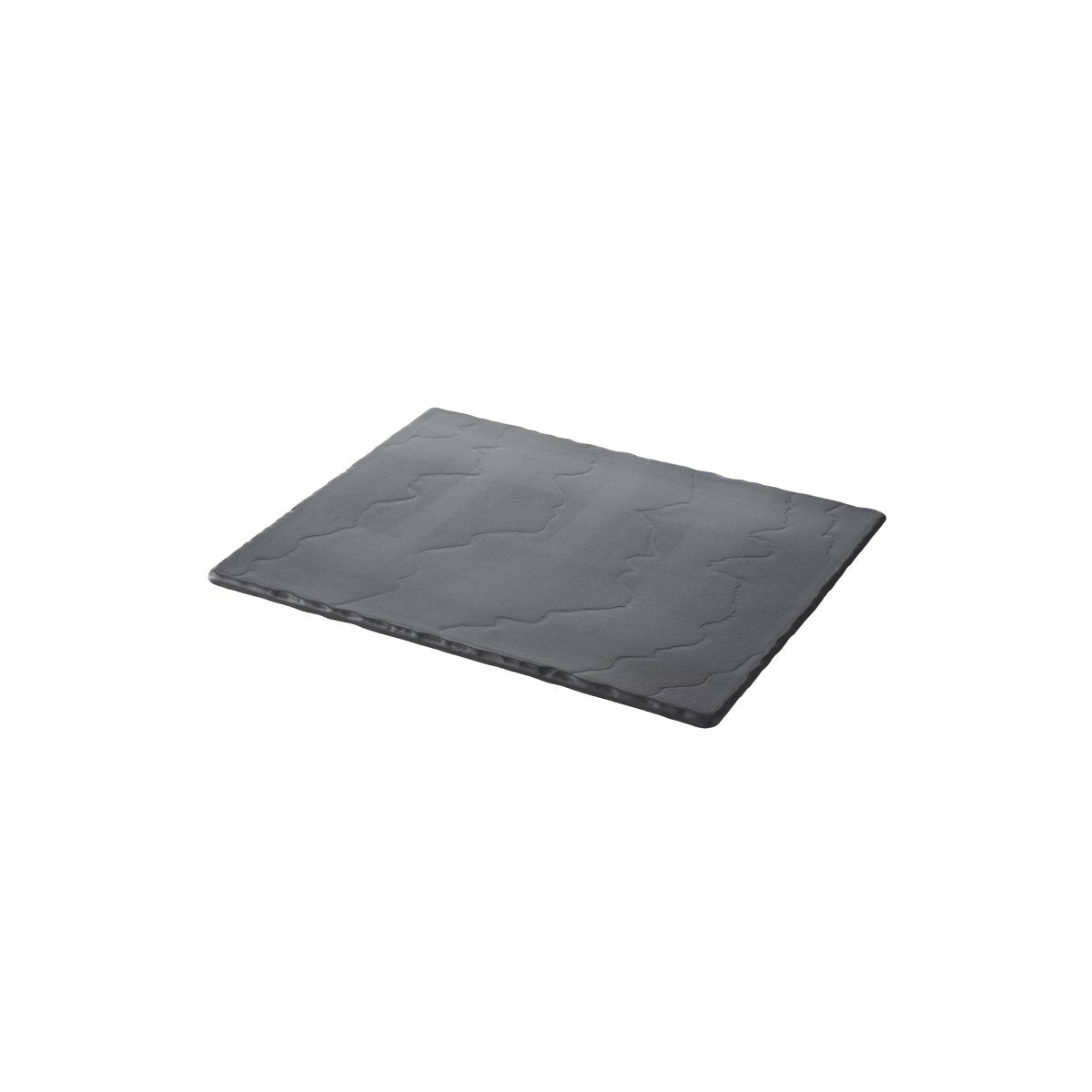 93749 Revol Basalt Rectangular Tray 325x265mm Tomkin Australia Hospitality Supplies