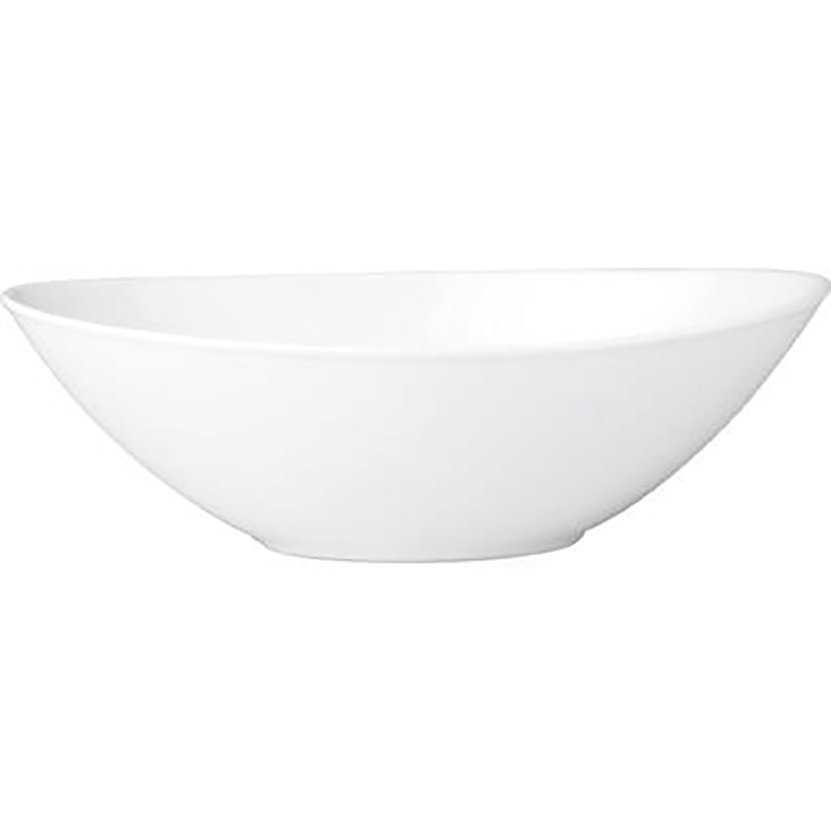 94037 Royal Porcelain Chelsea Oval Bowl Coupe 250mm 1000ml (0222) Tomkin Australia Hospitality Supplies