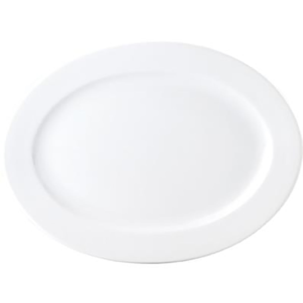 94063 Royal Porcelain Chelsea Platter Oval Rim Shape 315mm (4002) Tomkin Australia Hospitality Supplies