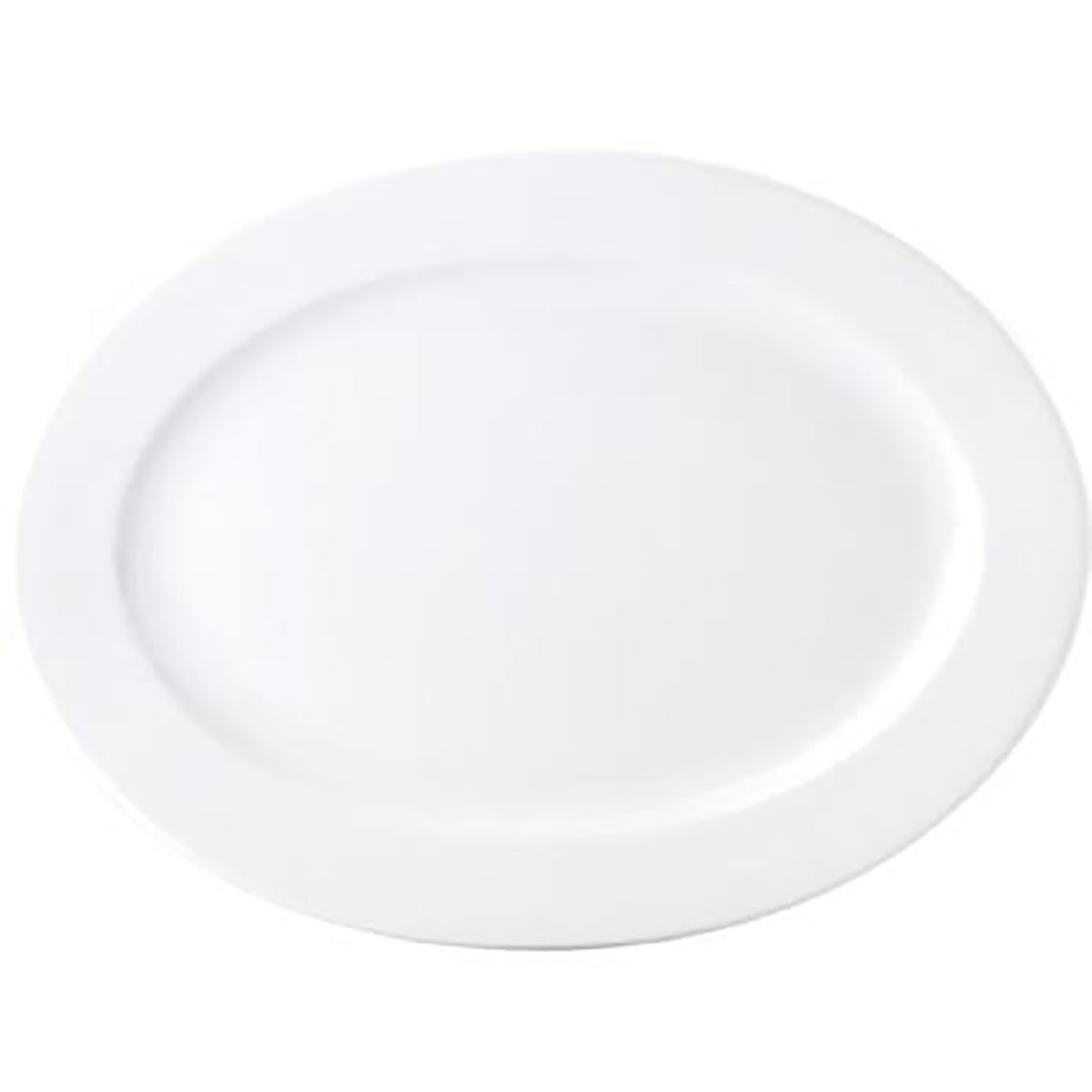 94064 Royal Porcelain Chelsea Platter Oval Rim Shape 360mm (4003) Tomkin Australia Hospitality Supplies