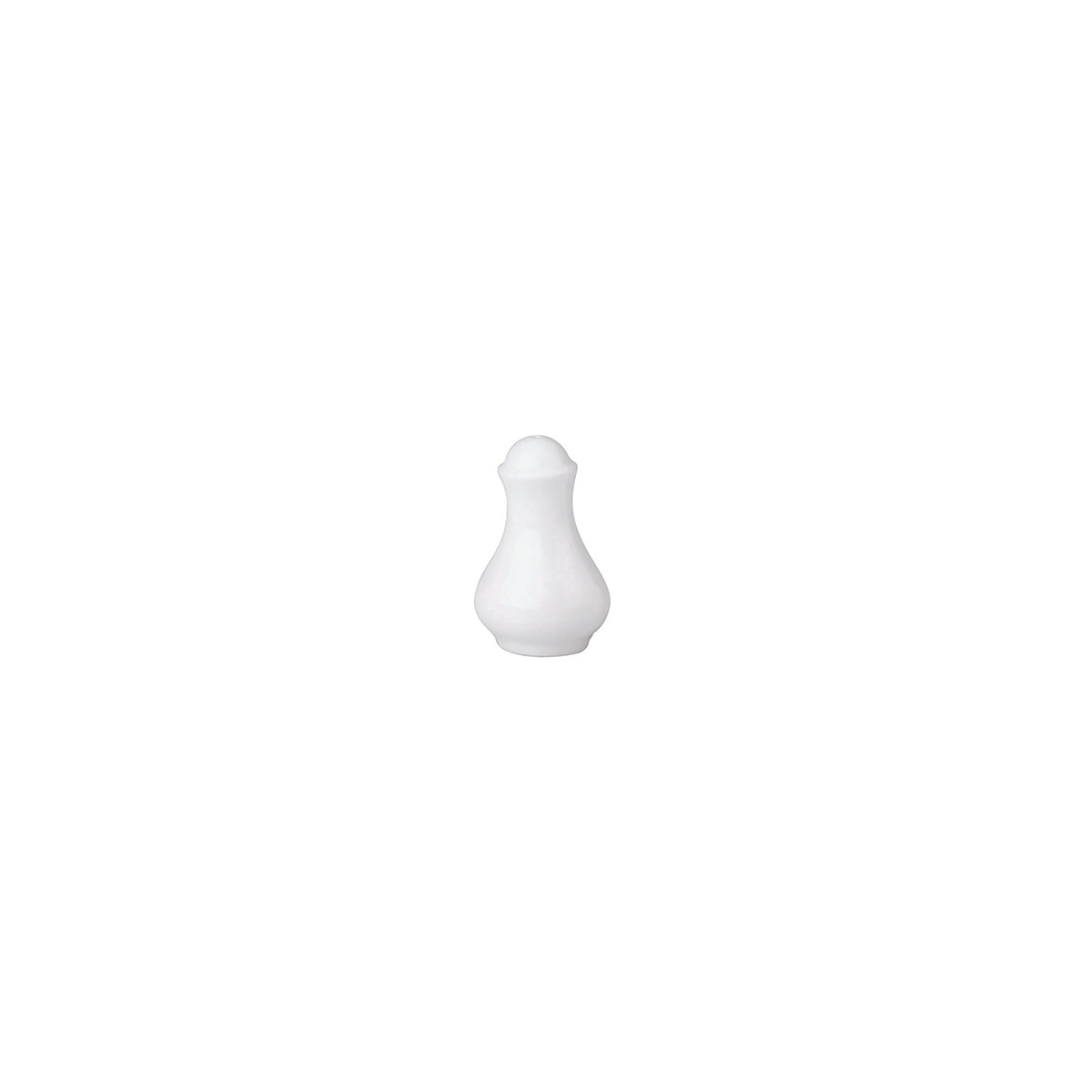 94094 Royal Porcelain Chelsea Salt Shaker Flat Lid Series 60x50mm (09/5012) Tomkin Australia Hospitality Supplies