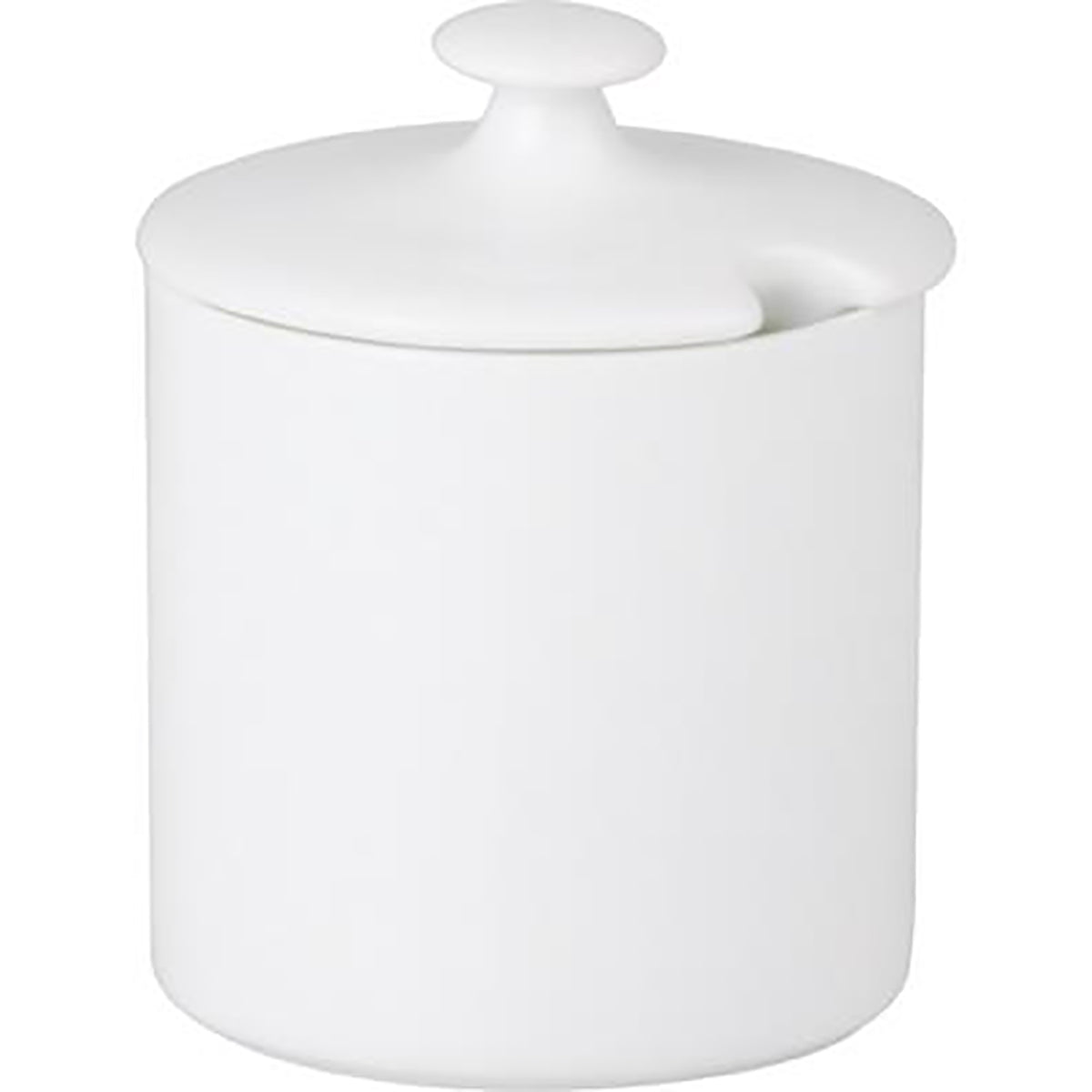 94143 Royal Porcelain Chelsea Condiment Pot W/Lid 0.1Lt (4050) Tomkin Australia Hospitality Supplies