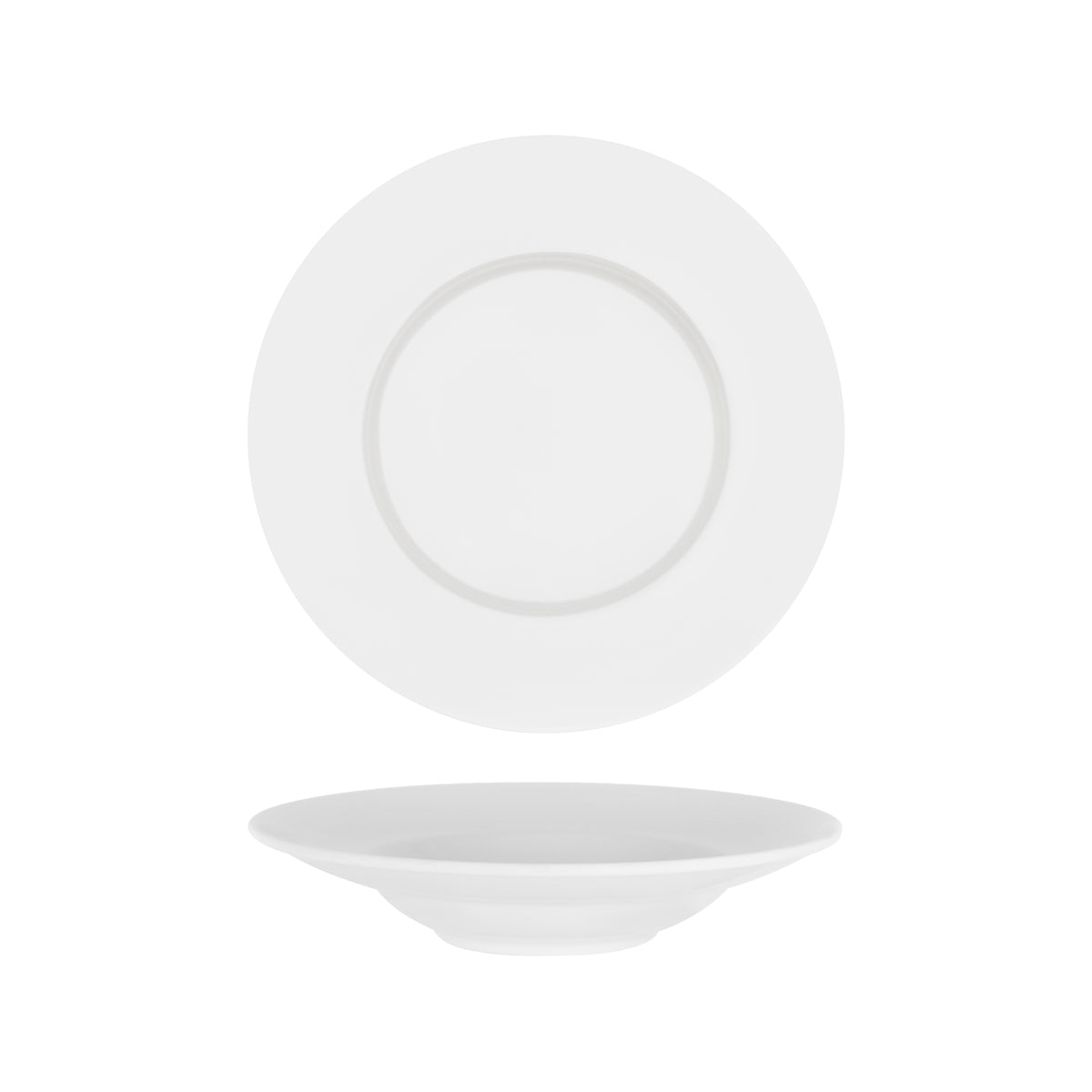 94320 Royal Porcelain Chelsea Pasta Plate Rim Shape 300mmx300mm (0988) Tomkin Australia Hospitality Supplies