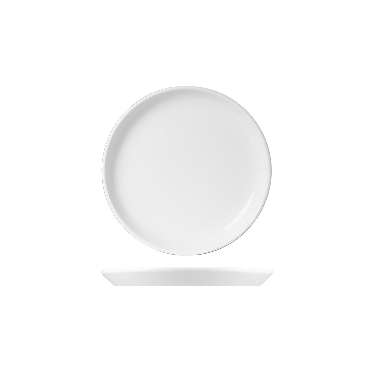 94803 Royal Porcelain White Album Round Flared Coupe Plate 270x20mm (U3202) Tomkin Australia Hospitality Supplies