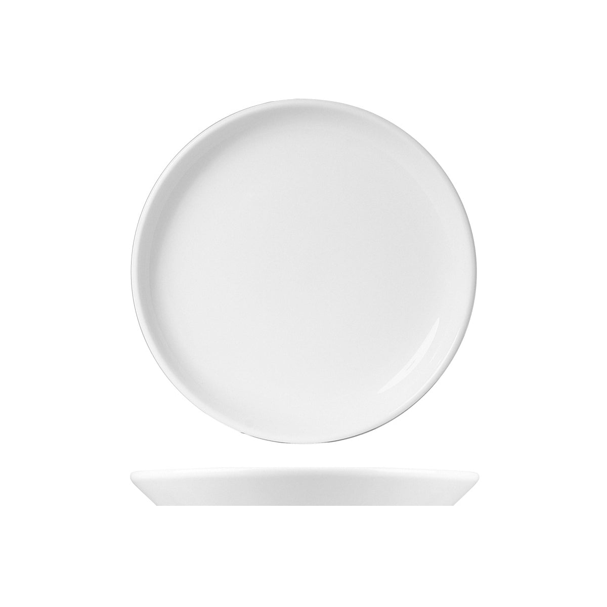 94805 Royal Porcelain White Album Round Flared Coupe Plate 285x20mm (U3201) Tomkin Australia Hospitality Supplies