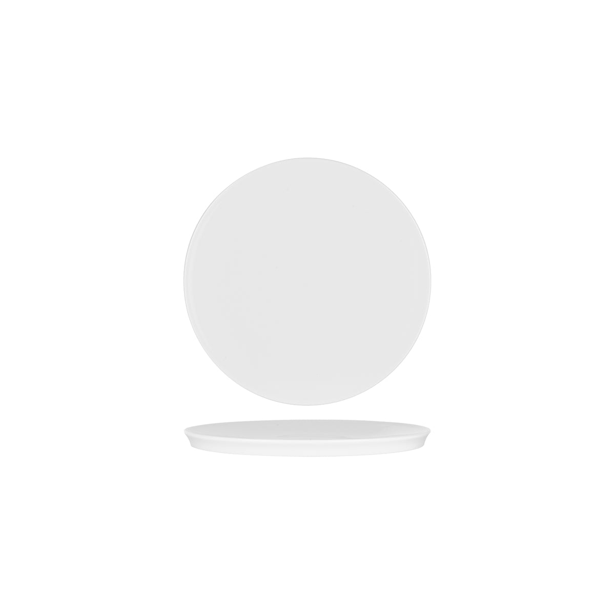 94830 Royal Porcelain White Album Round Presentation Plate 103x103mm (U3235) Tomkin Australia Hospitality Supplies