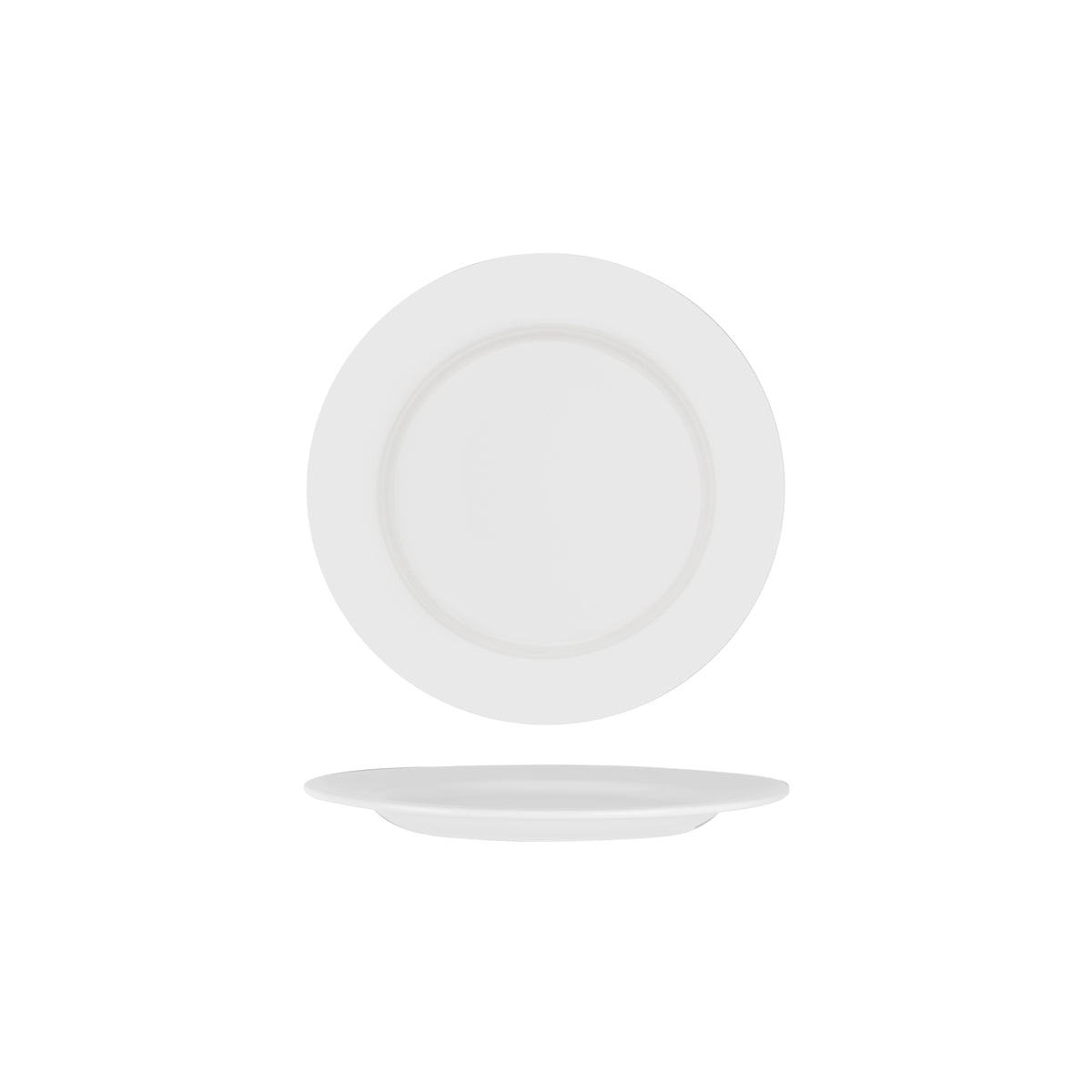 95004 Royal Bone China Ascot Round Plate Rim Shape (B1002) Tomkin Australia Hospitality Supplies