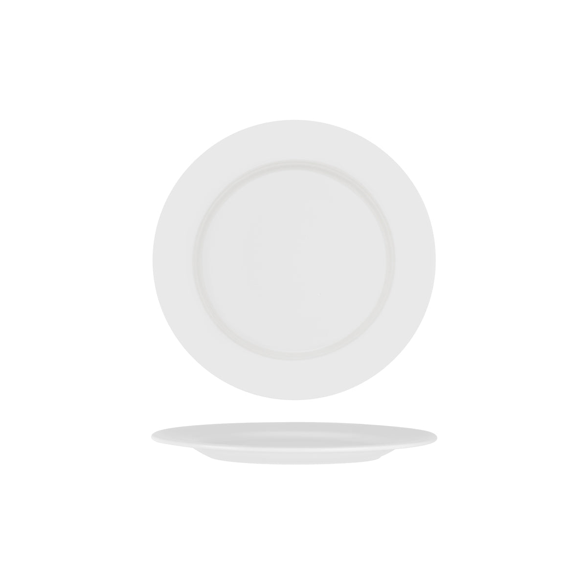 95005 Royal Bone China Ascot Round Plate Rim Shape (B1001) Tomkin Australia Hospitality Supplies