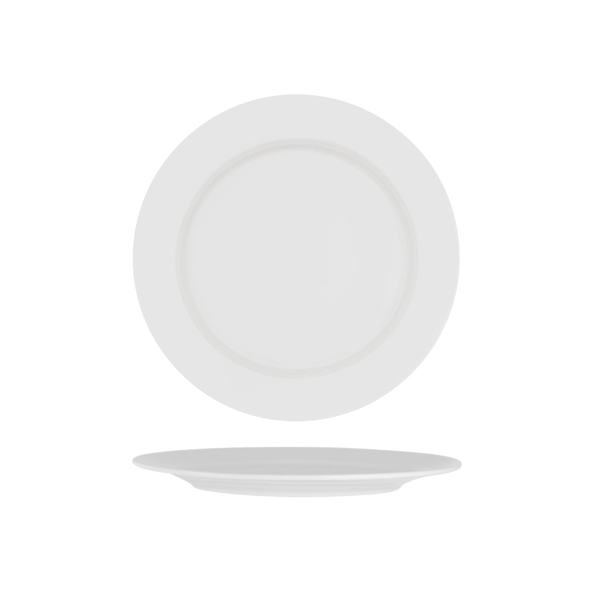 95007 Royal Bone China Ascot Round Plate Rim Shape (B1067) Tomkin Australia Hospitality Supplies
