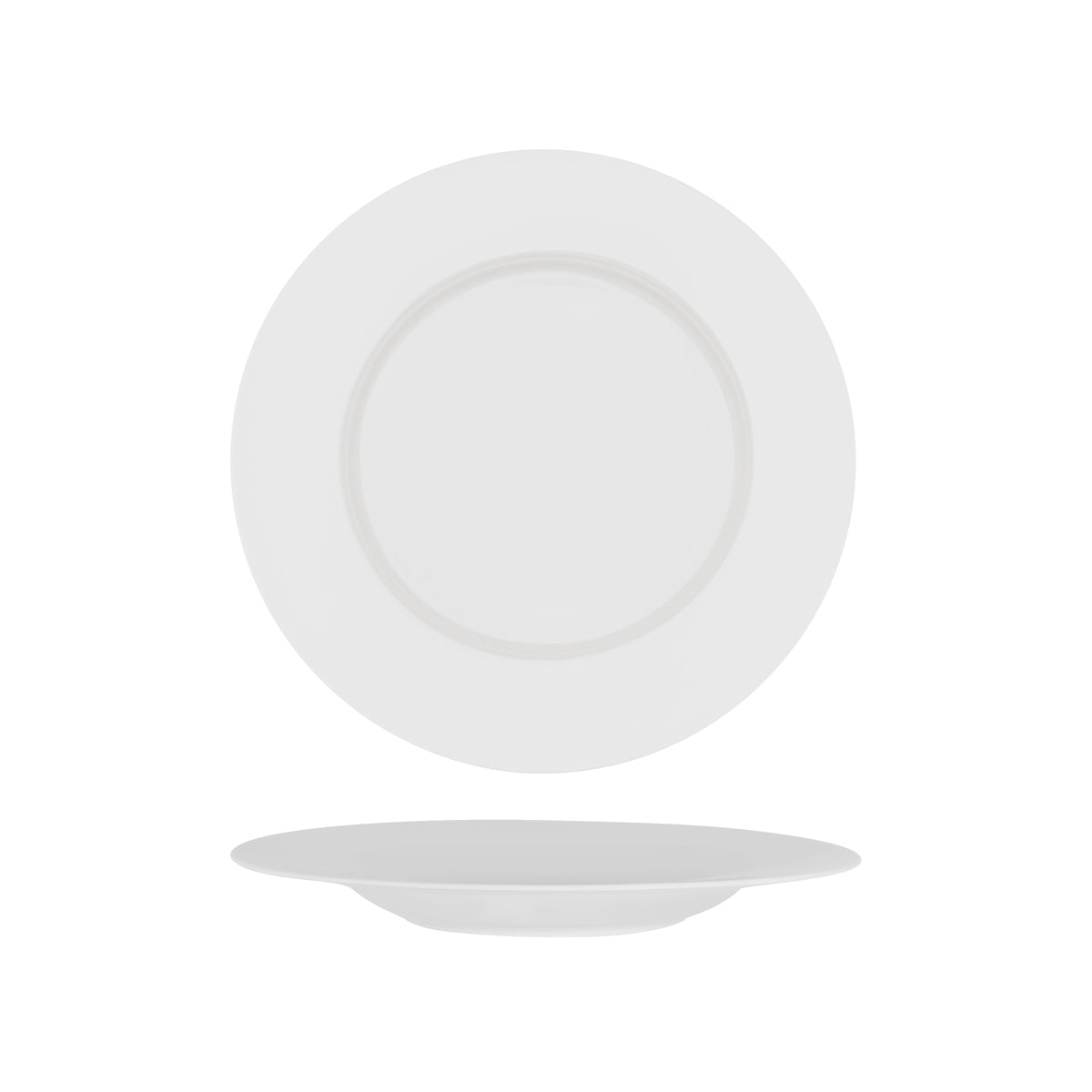 95008 Royal Bone China Ascot Pasta Plate Rim Shape (B0107) Tomkin Australia Hospitality Supplies