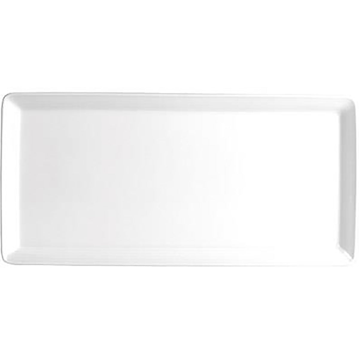 96065 Patra Porcelain Aura Rectangle Tray 242x121mm (931/4024) Tomkin Australia Hospitality Supplies