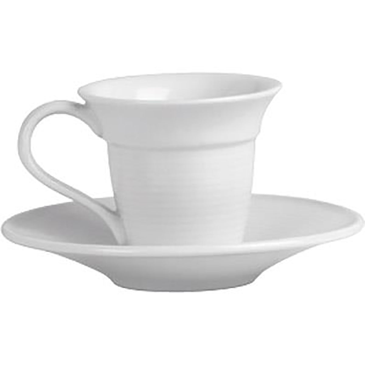 96081 Patra Porcelain Aura Saucer For Espresso Cup 96080 (931/2101) Tomkin Australia Hospitality Supplies