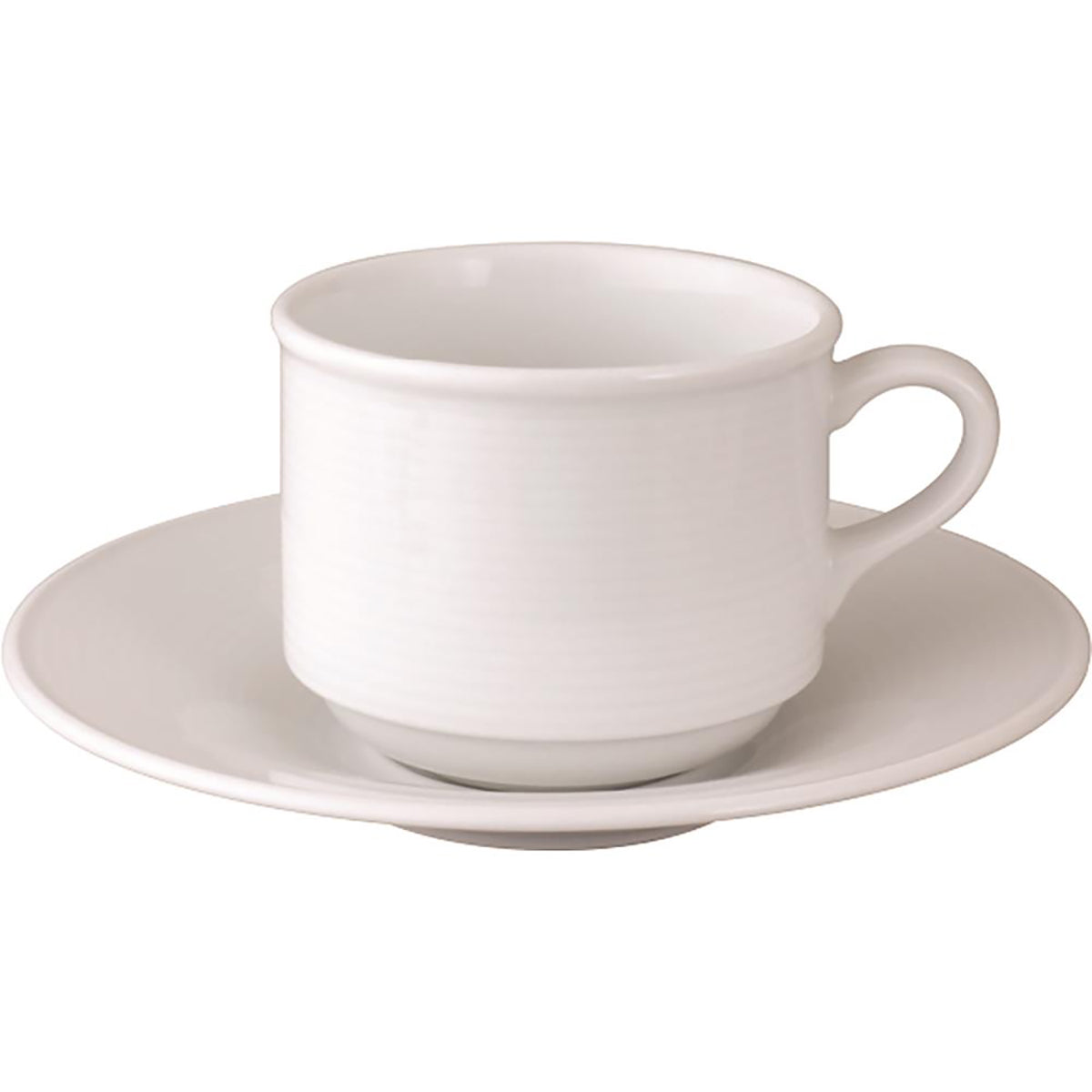 96088 Patra Porcelain Aura Stackable Cup (931/2015) Tomkin Australia Hospitality Supplies