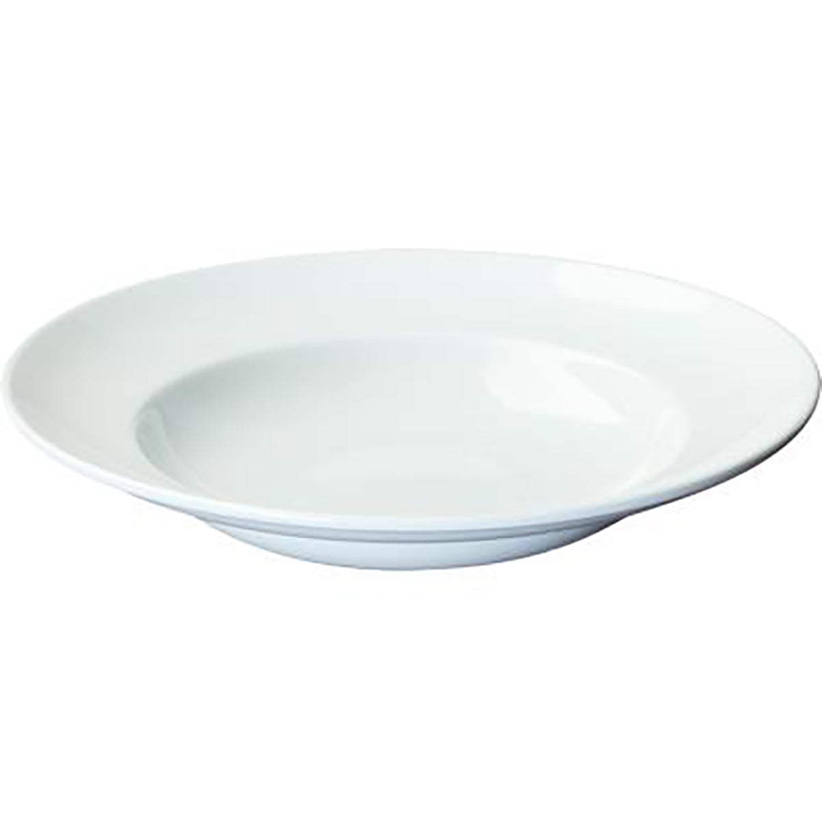 97643 Patra by Nikko Nova Wide Rim Round Plate Deep (0280) Tomkin Australia Hospitality Supplies