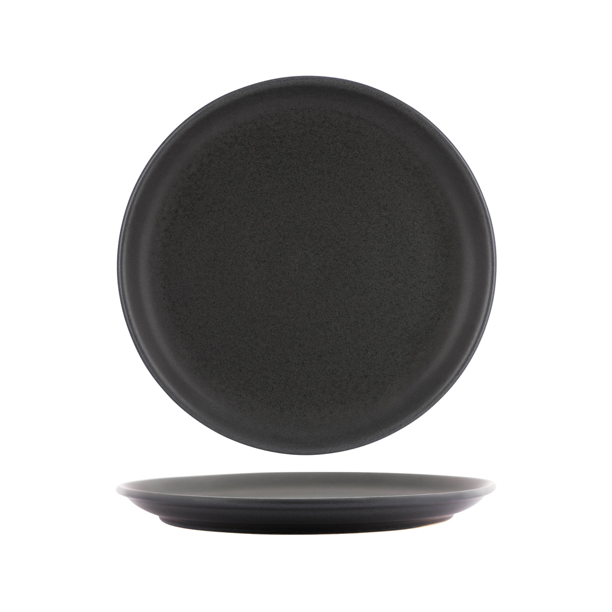 98130 Tablekraft Artistica Slate Round Plate 276mm Tomkin Australia Hospitality Supplies