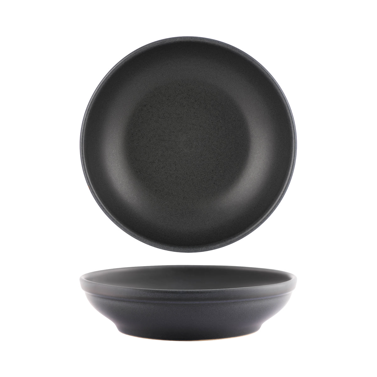 98137 Tablekraft Artistica Slate Flared Bowl 230mm Tomkin Australia Hospitality Supplies