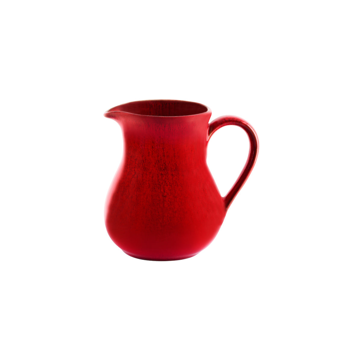 98240 Tablekraft Artistica Reactive Red Barrel Jug 133mm Tomkin Australia Hospitality Supplies