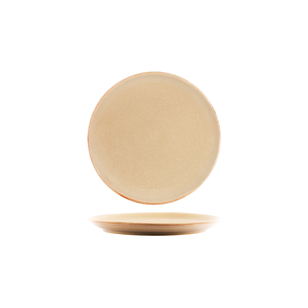 98337 Tablekraft Artistica Flame Round Plate 244mm Tomkin Australia Hospitality Supplies