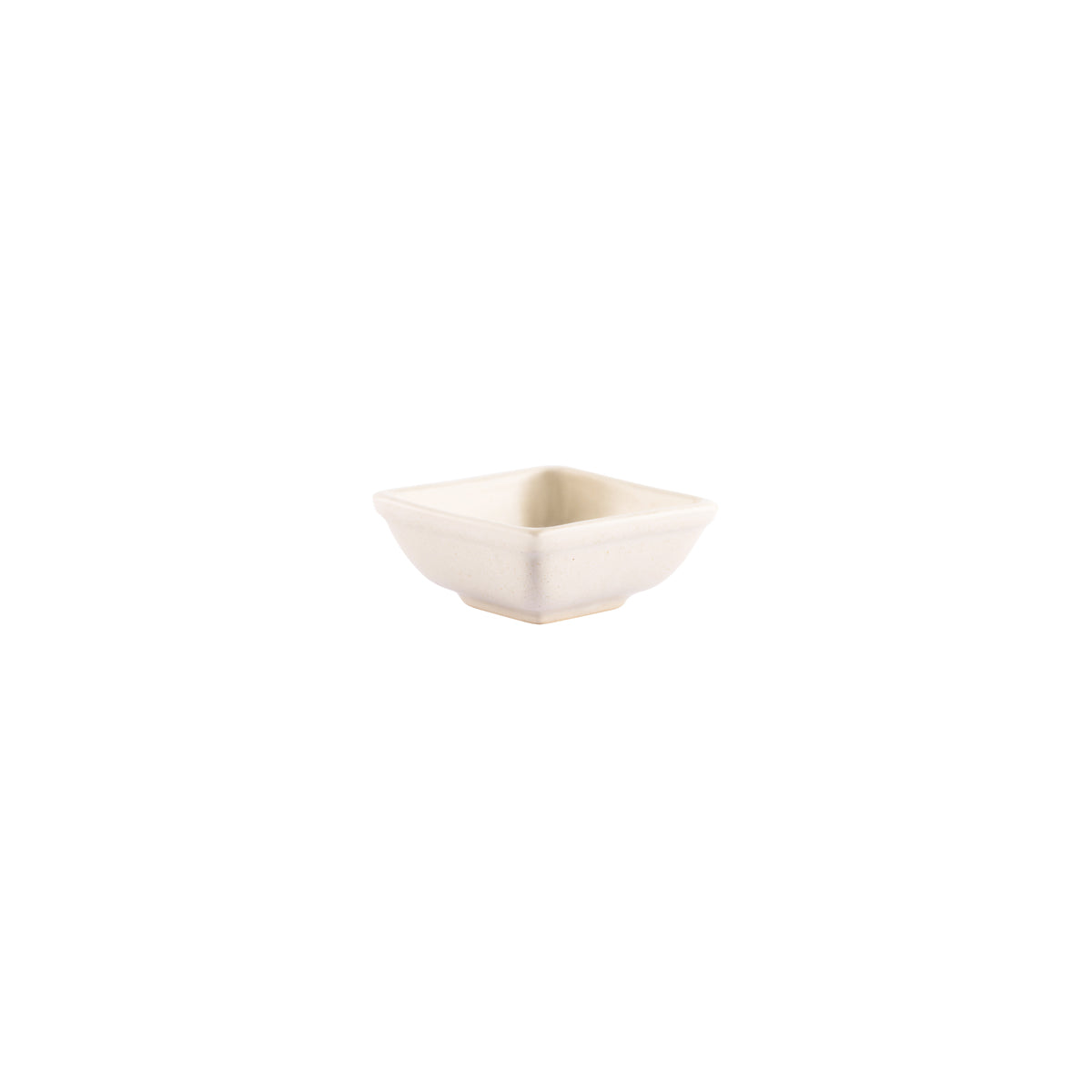 98467 Tablekraft Artistica Sand Square Sauce Dish 80mm Tomkin Australia Hospitality Supplies