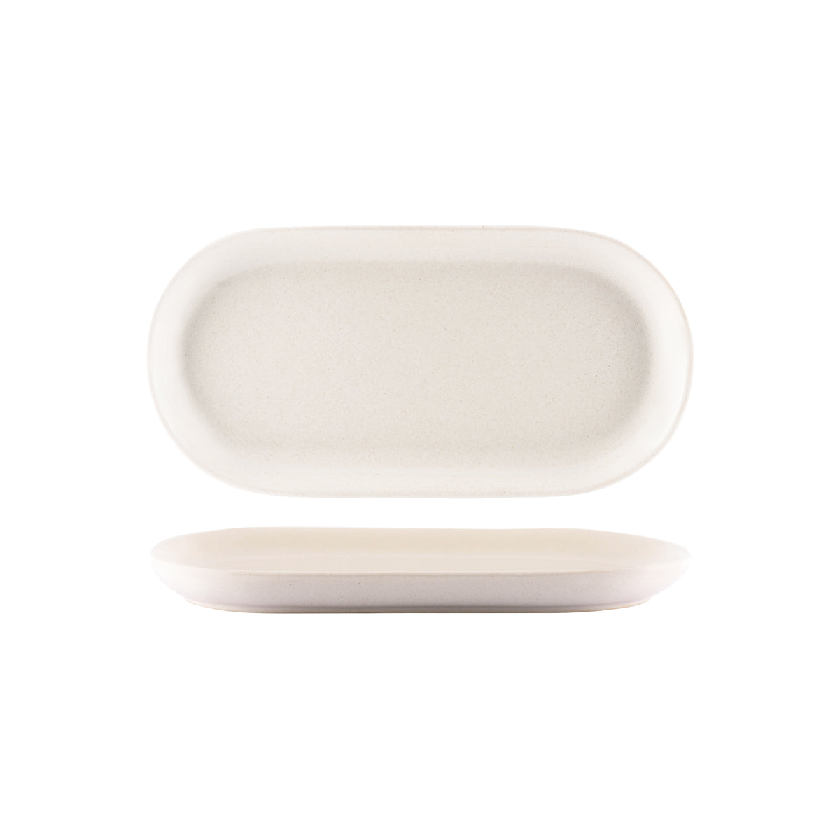 98508 Tablekraft Artistica Sand Oval Coupe Plate 300mm Tomkin Australia Hospitality Supplies