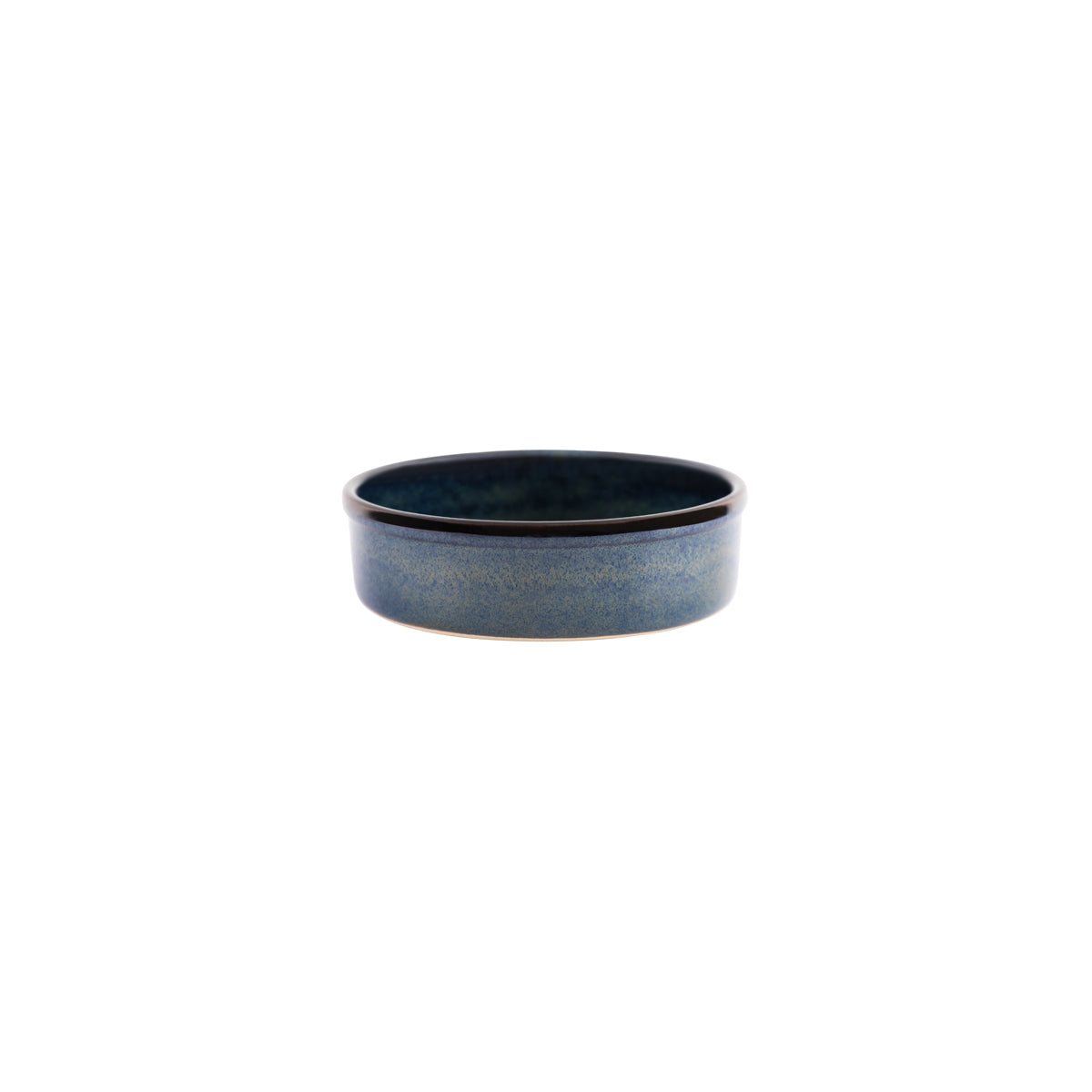 98717 Tablekraft Artistica Midnight Blue Round Tapas Dish 142mm Tomkin Australia Hospitality Supplies