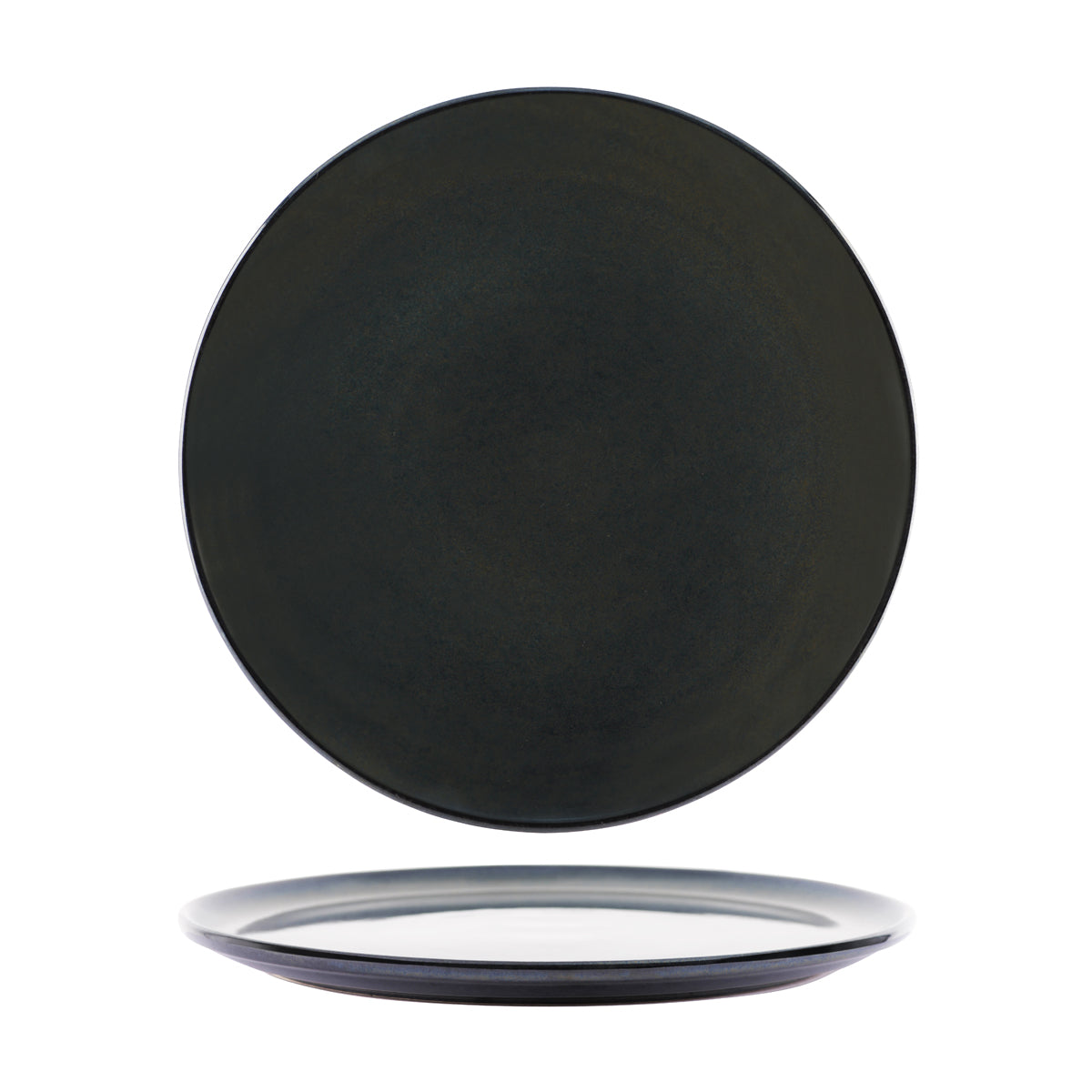 98770 Tablekraft Artistica Midnight Blue Round Platter 335mm Tomkin Australia Hospitality Supplies