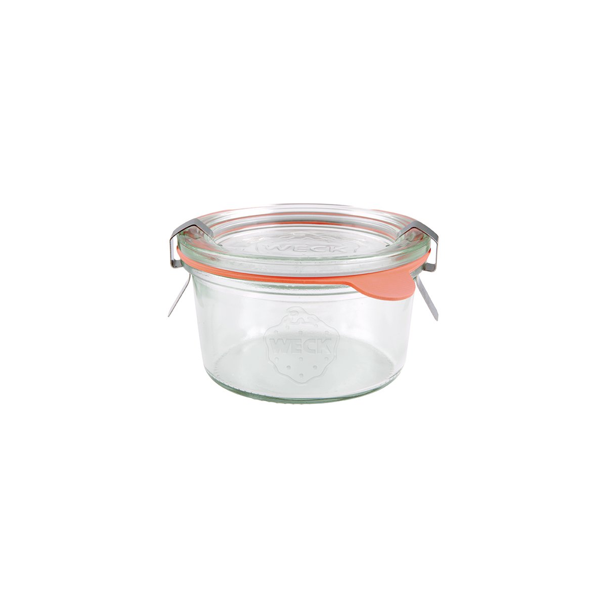 9982372 Weck Complete Glass Jar with Lid & Seal 80x47mm / 165ml Tomkin Australia Hospitality Supplies