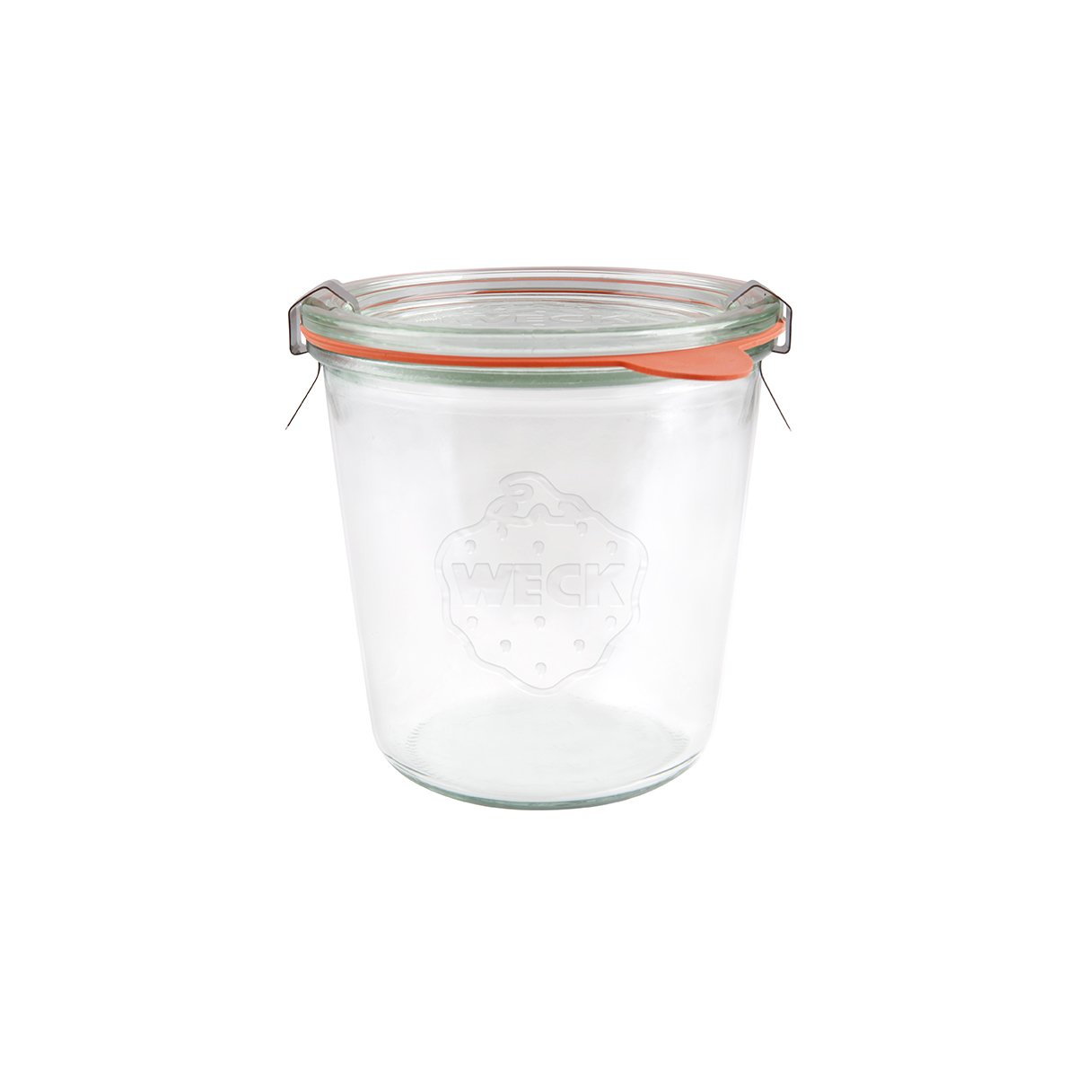 9982376 Weck Complete Glass Jar with Lid 100x107mm / 580ml Tomkin Australia Hospitality Supplies