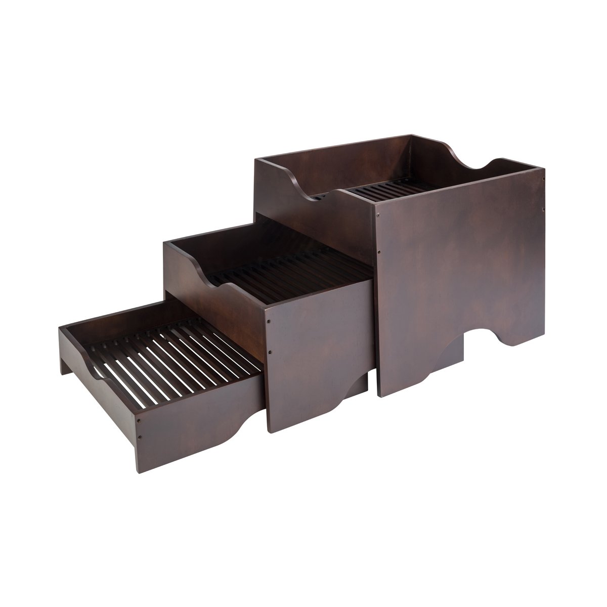 APS11607 APS APS Buffet Riser Set 3pc 400x400x330mm Tomkin Australia Hospitality Supplies