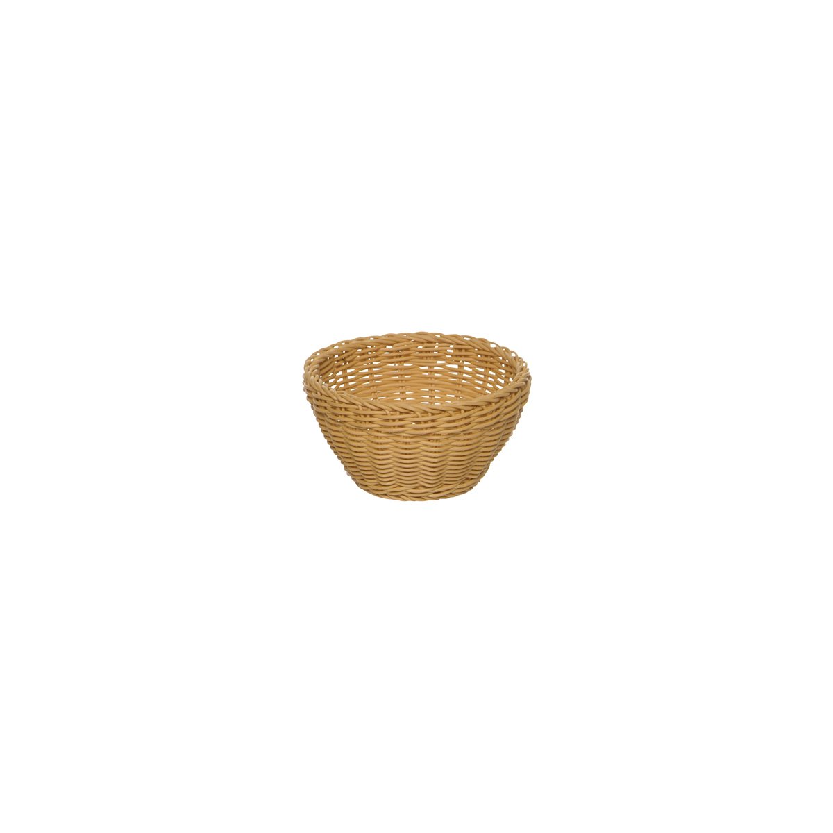 APS50600 APS APS Profi Line Basket Round Light Beige 160x80mm Tomkin Australia Hospitality Supplies