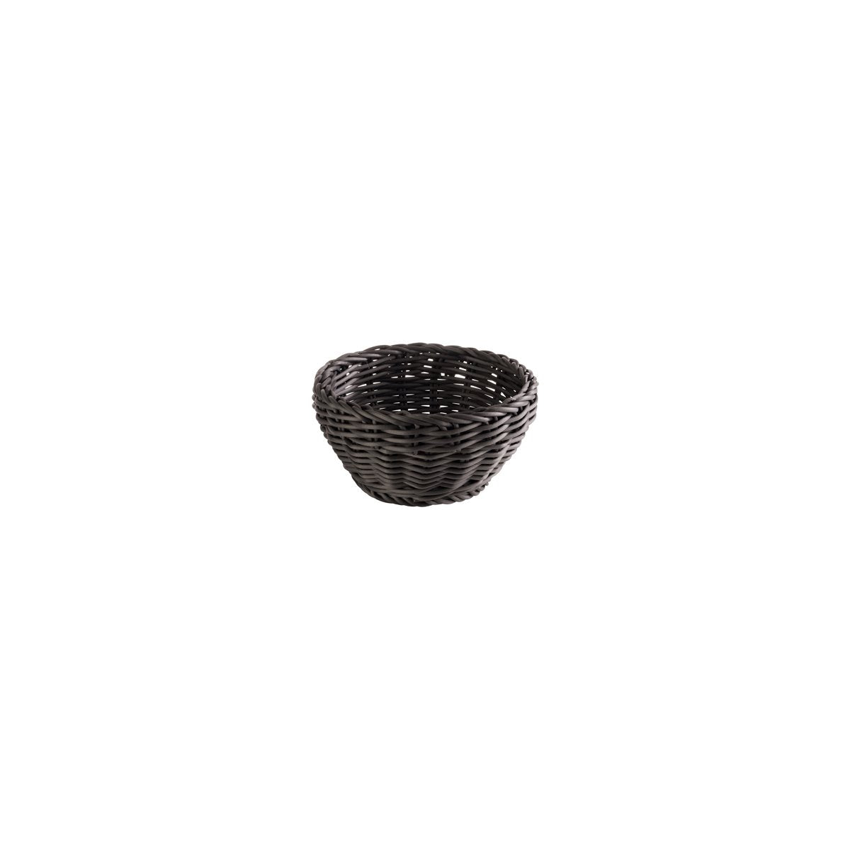 APS50602 APS APS Profi Line Basket Round Black 160x80mm Tomkin Australia Hospitality Supplies