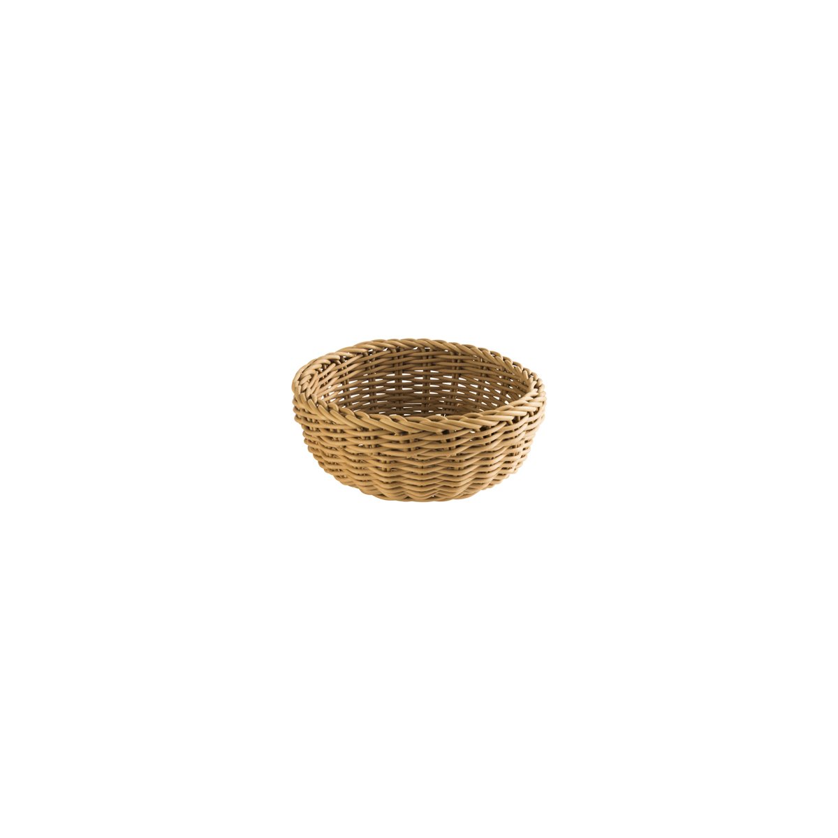 APS50606 APS APS Profi Line Basket Round Beige 200x80mm Tomkin Australia Hospitality Supplies