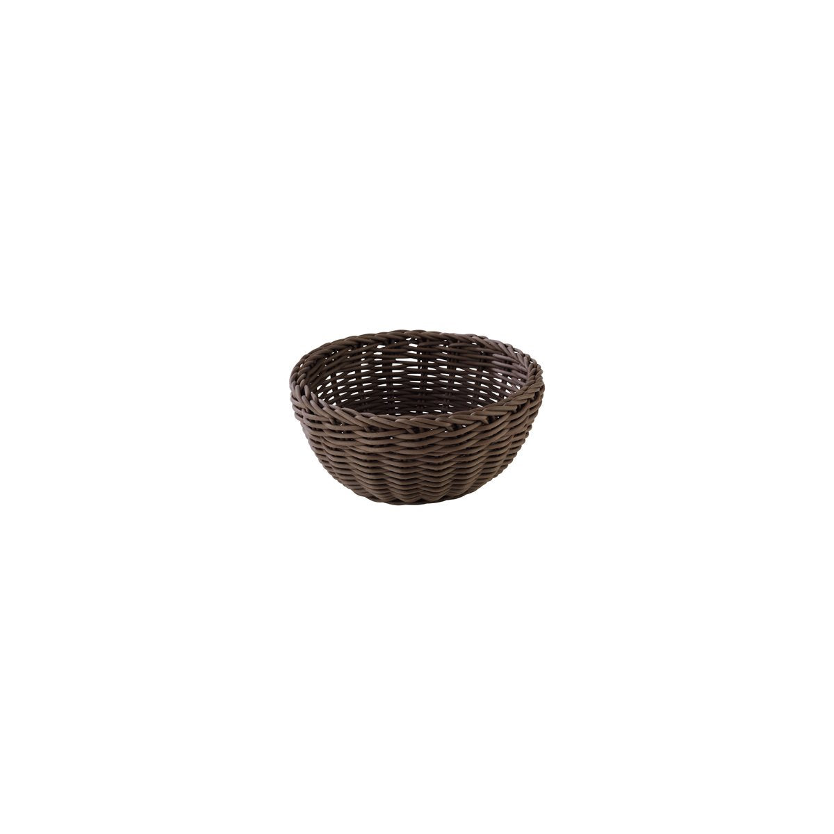 APS50608 APS APS Profi Line Basket Round Brown 200x80mm Tomkin Australia Hospitality Supplies