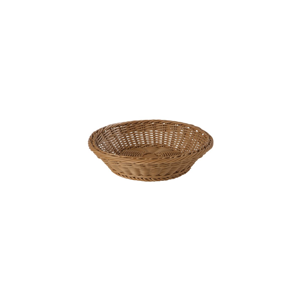APS50611 APS APS Profi Line Basket Round Beige 290x70mm Tomkin Australia Hospitality Supplies