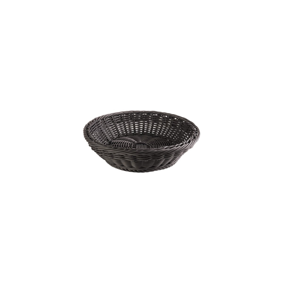 APS50612 APS APS Profi Line Basket Round Black 290x70mm Tomkin Australia Hospitality Supplies