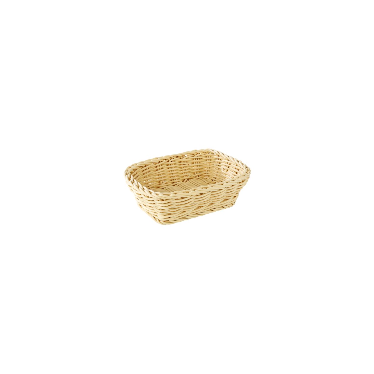 APS50628 APS APS Profi Line Basket Rectangular Light Beige 190x130x60mm Tomkin Australia Hospitality Supplies