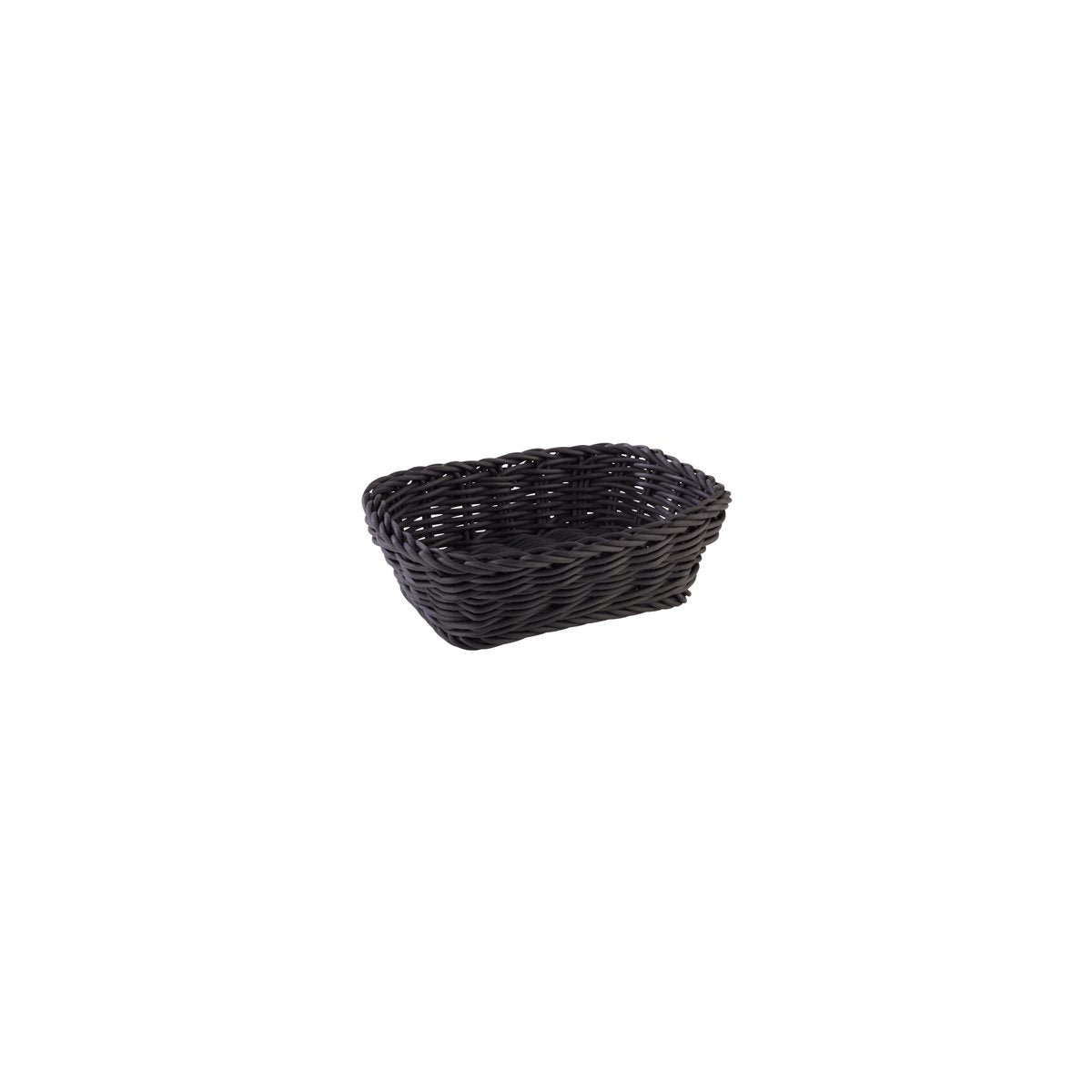 APS50630 APS APS Profi Line Basket Rectangular Black 190x130x60mm Tomkin Australia Hospitality Supplies