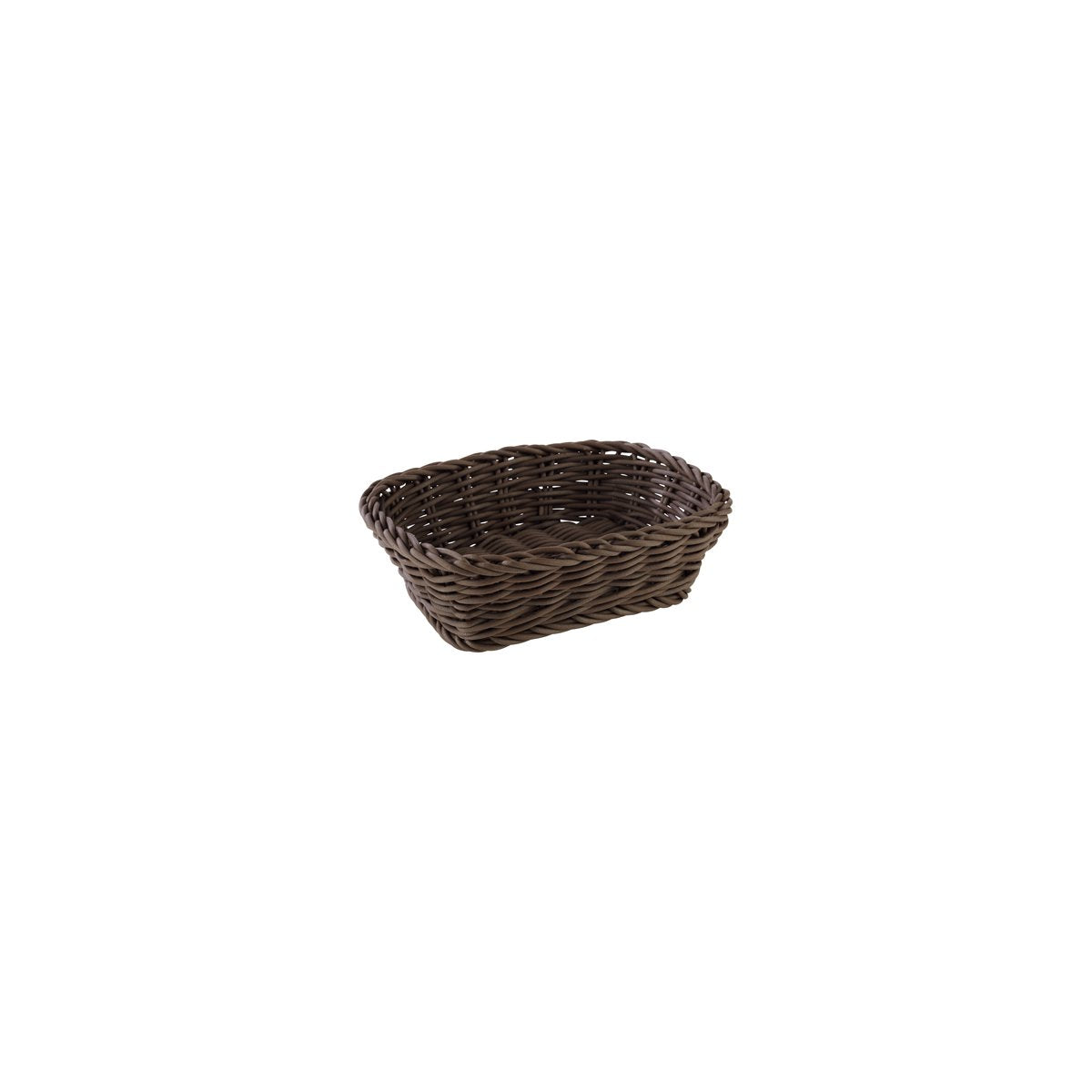APS50631 APS APS Profi Line Basket Rectangular Brown 190x130x60mm Tomkin Australia Hospitality Supplies