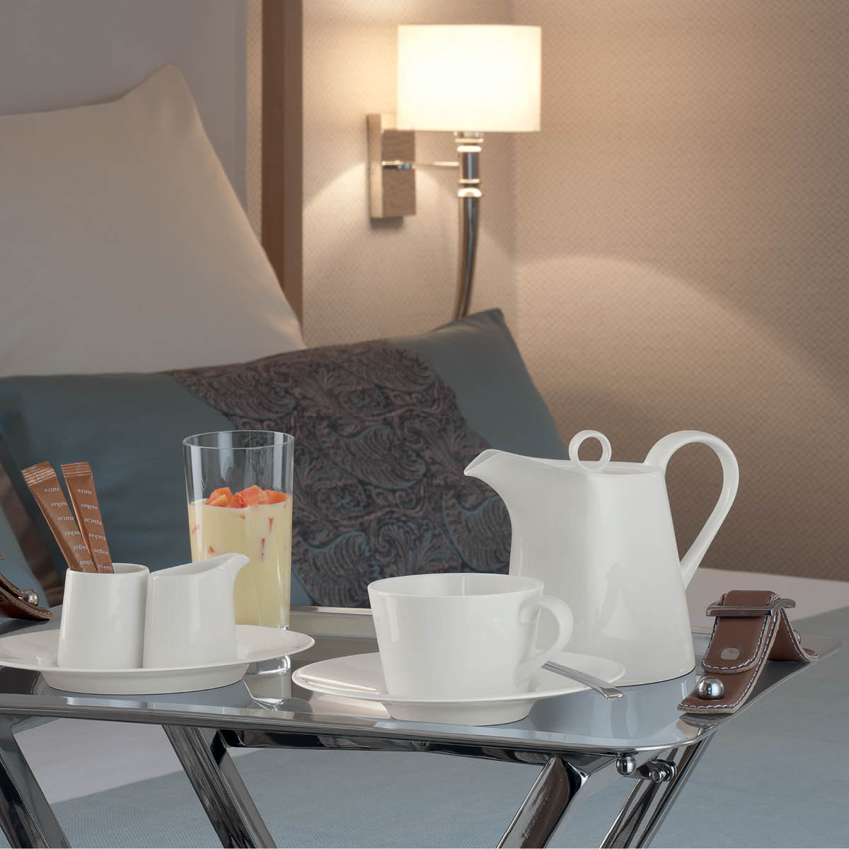 Purity Saucer with 2 Wells 210mm